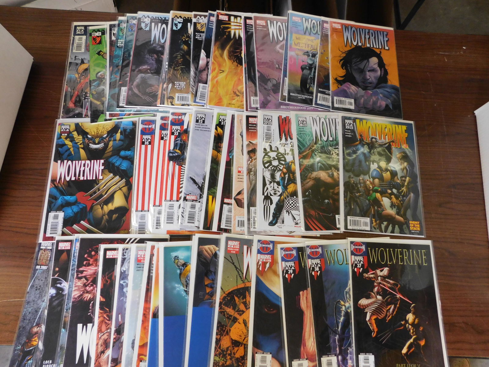 Wolverine Comic Book Lot 2003 Series - Full Run #1-56 (1 of 2)