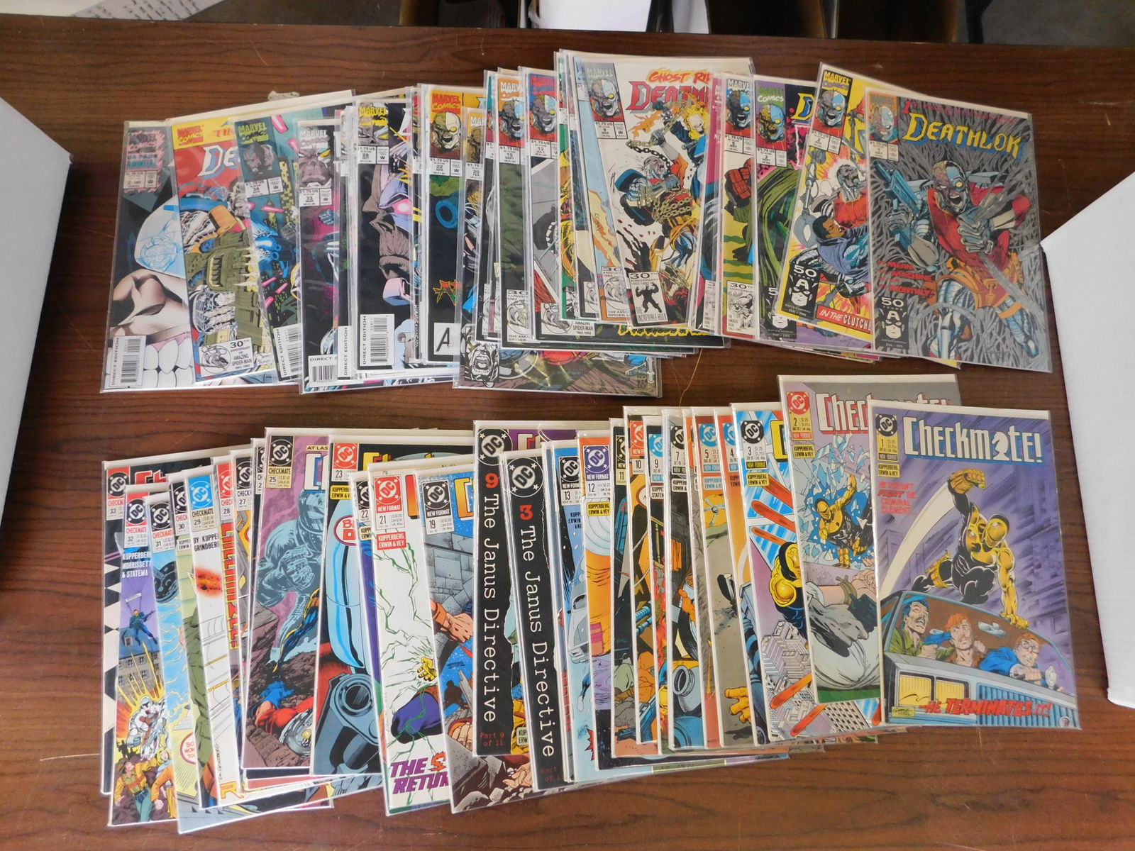 Deathlok and Checkmate Comic Book Lot (1 of 2)