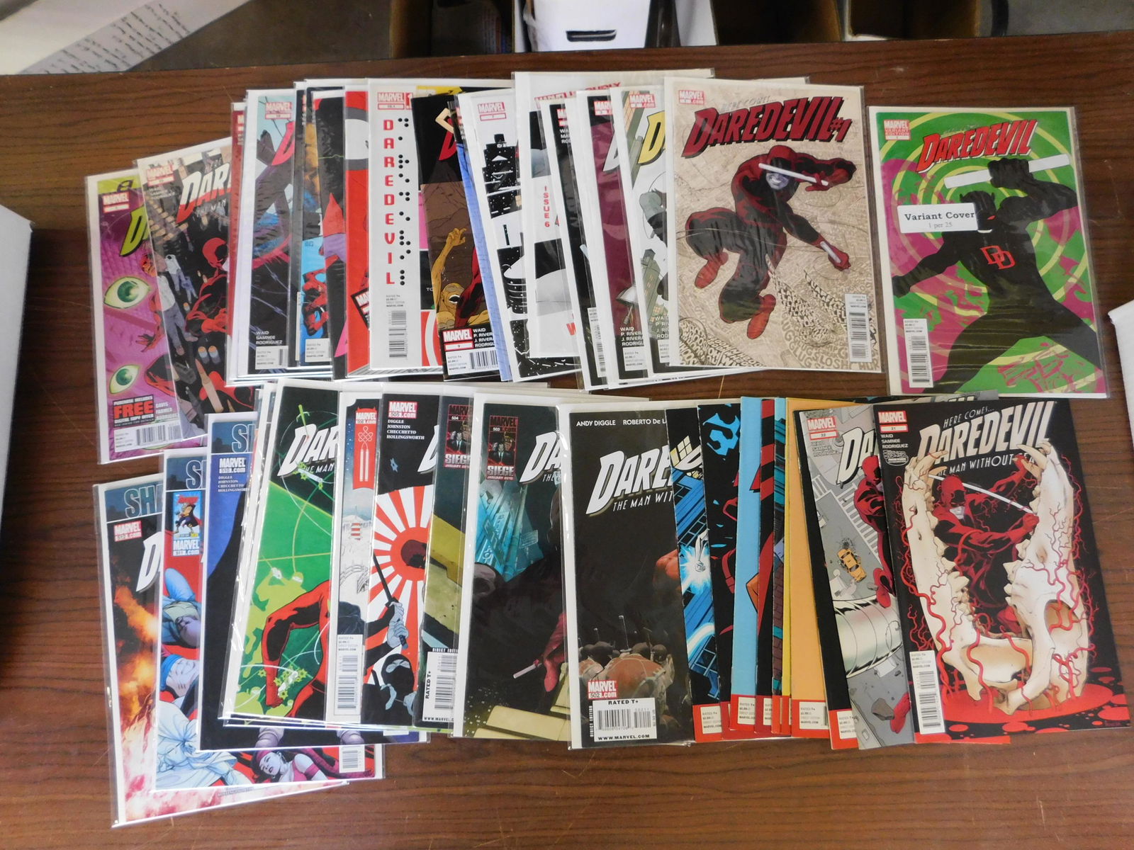 Daredevil Lot - Diggle/Waid Full Run of Comic Books (1 of 2)