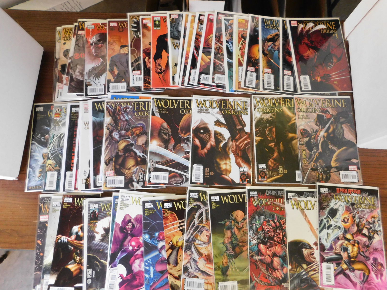 Wolverine Origins Comic Book Lot - Full Run (1 of 2)