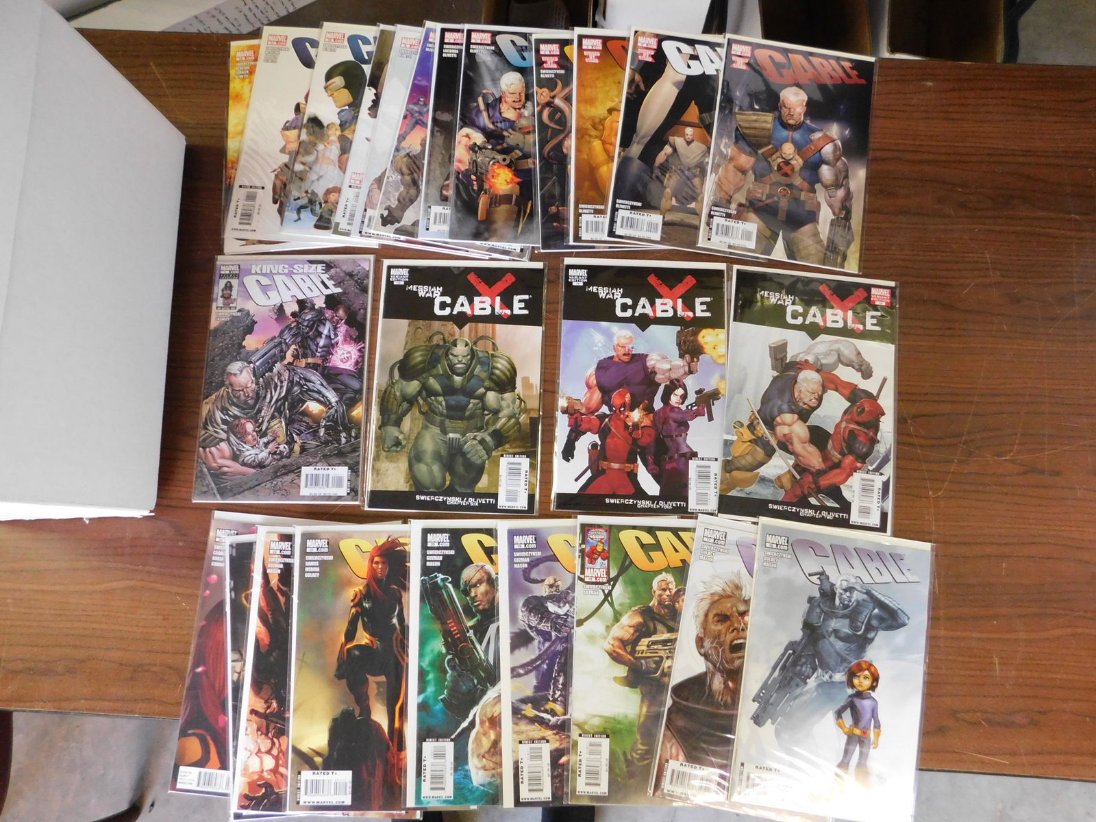 Cable Comic Book Lot - Full Run #1-24 plus King (1 of 2)
