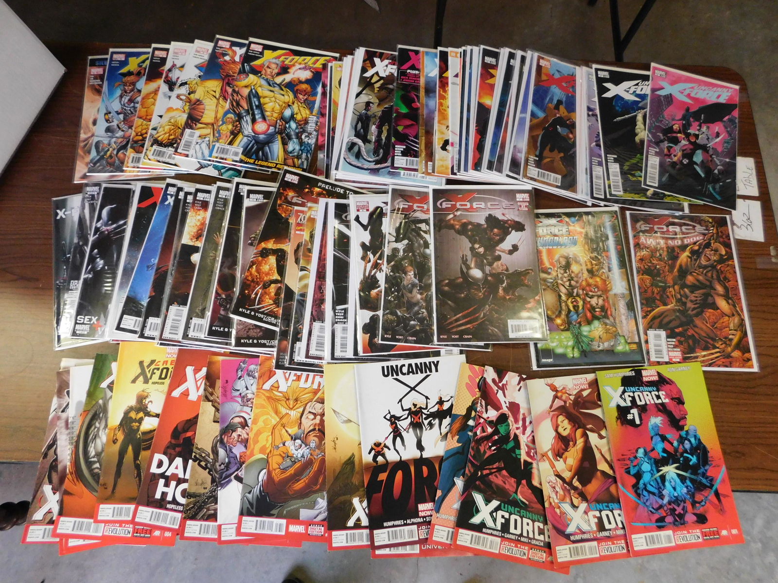 Modern X-Force and Uncanny X-Force Comic Lot (1 of 2)