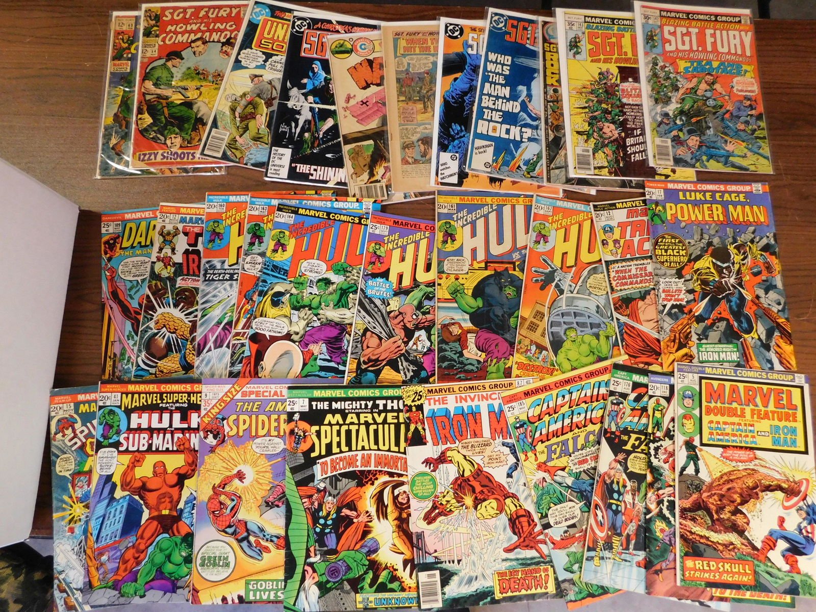 Mixed Lot of Comics including Incredible Hulk, Iron (1 of 3)