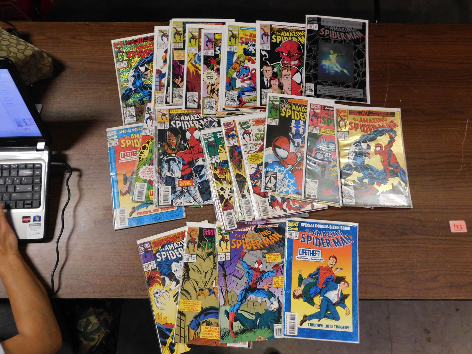 The Amazing Spider-Man Comic Lot - Full Run #365-391 (1 of 2)