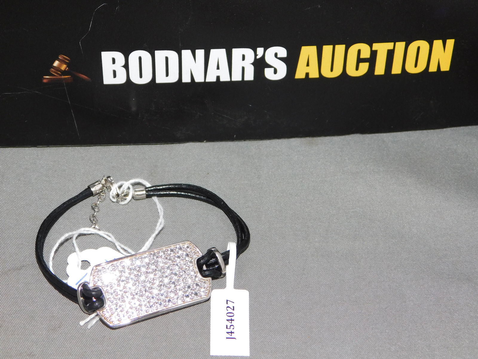 Sterling & Crystal Bracelet (1 of 3)