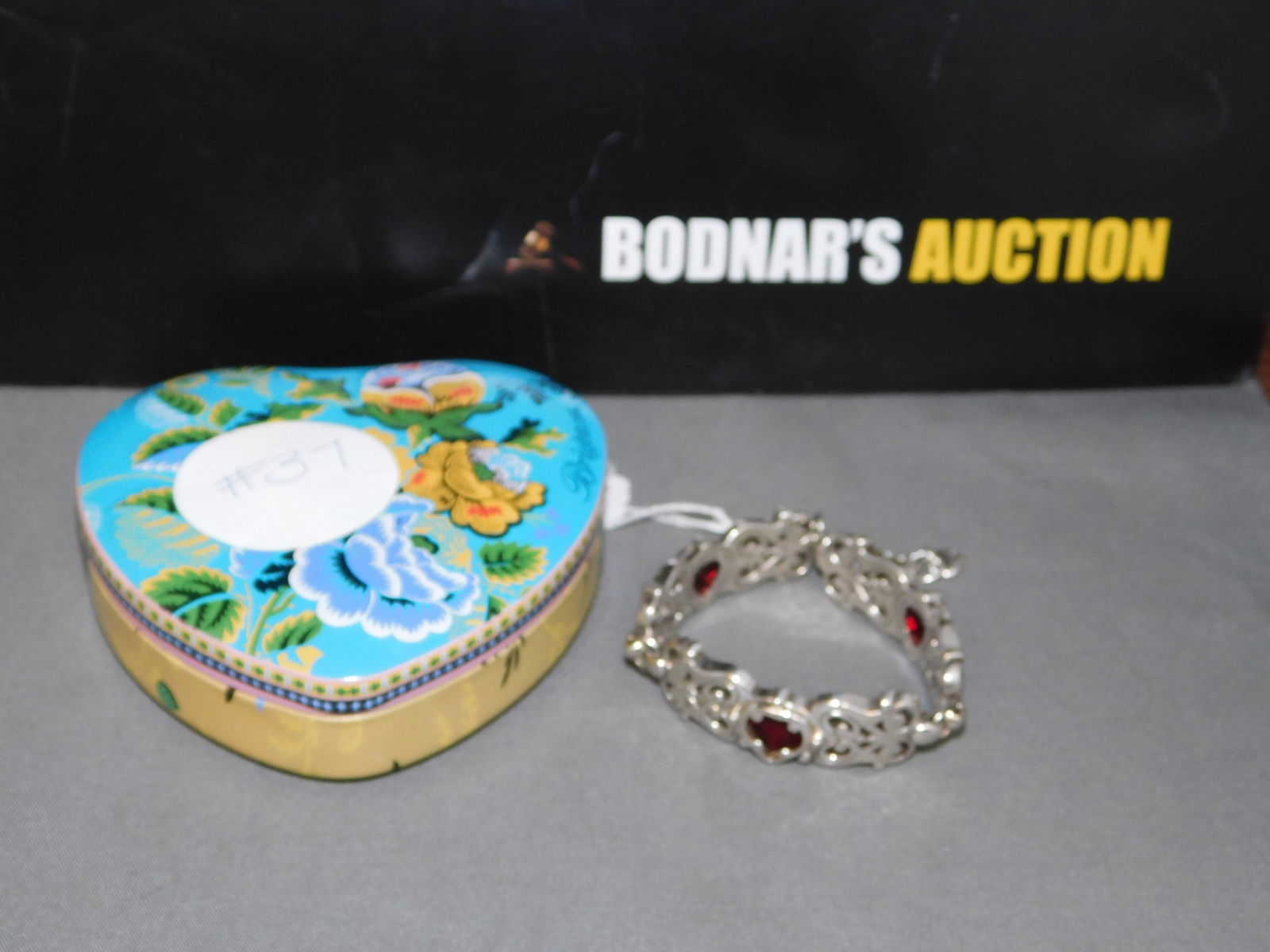 Brighton Red Stone Bracelet (1 of 2)