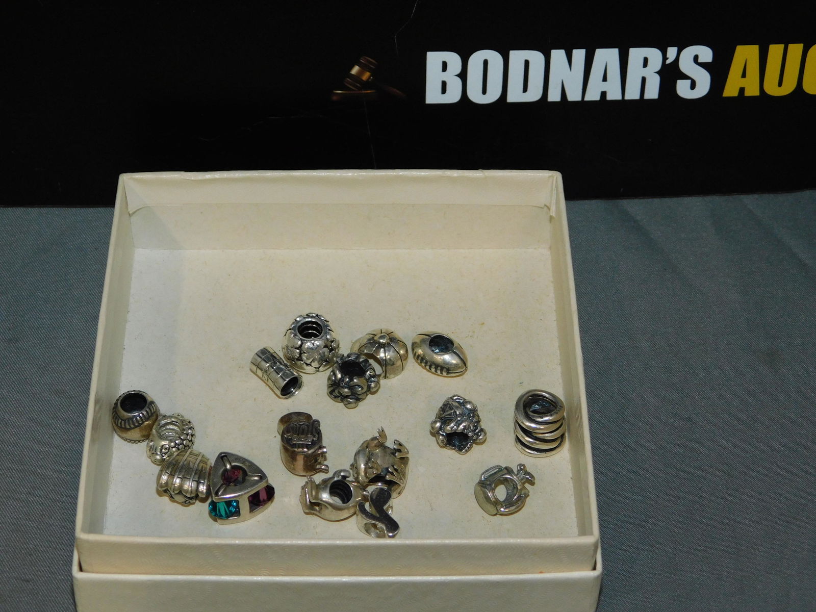 Lot Sterling Slide Charms (1 of 2)