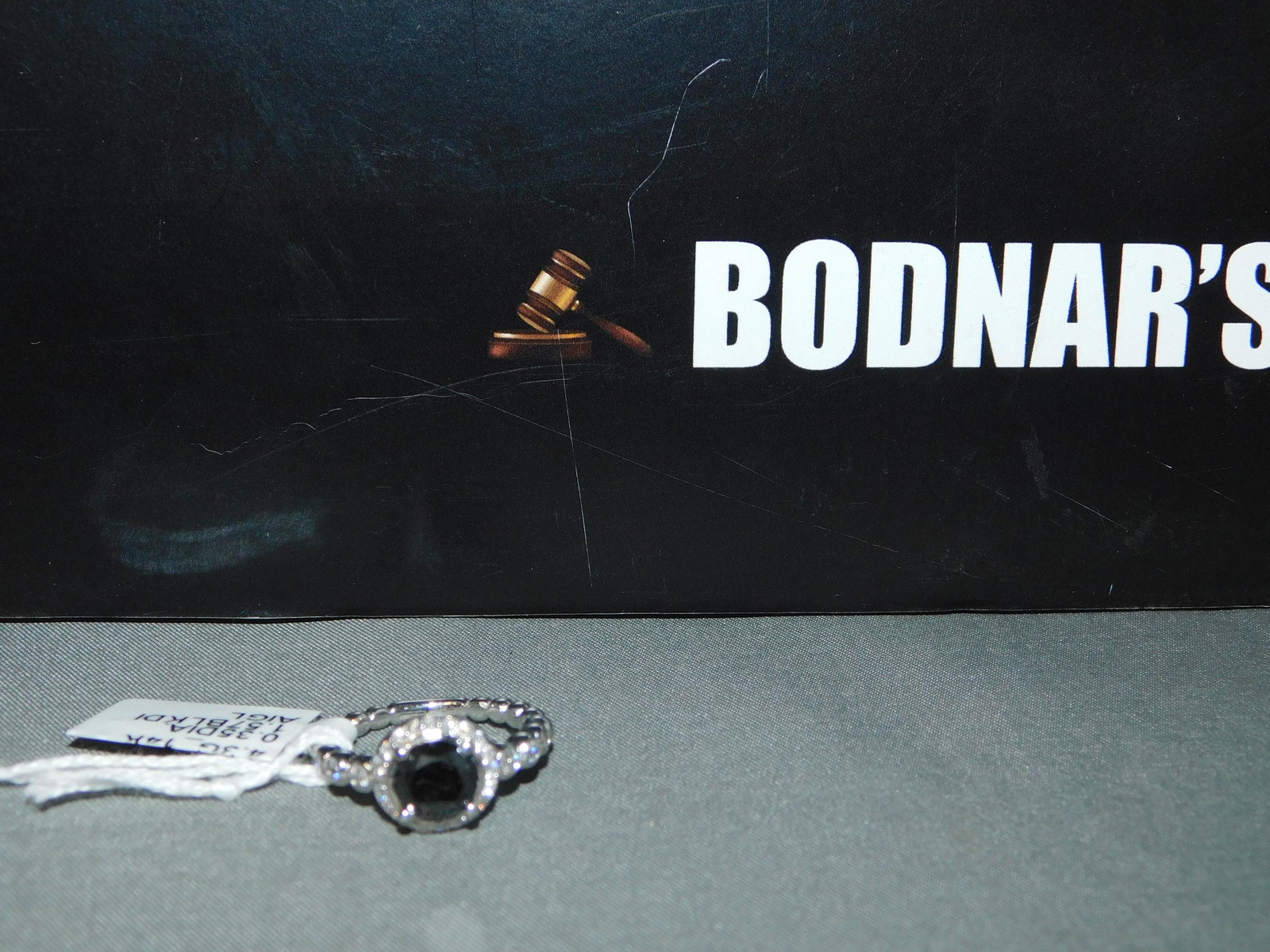 14K Black Diamond & Diamond Ring (1 of 3)