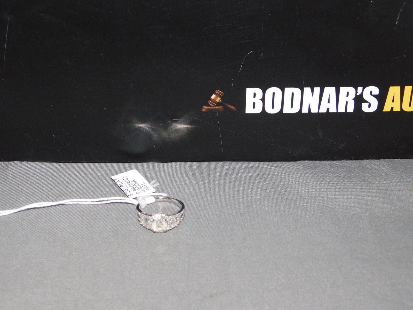 Platinum Diamond Ring (1 of 3)