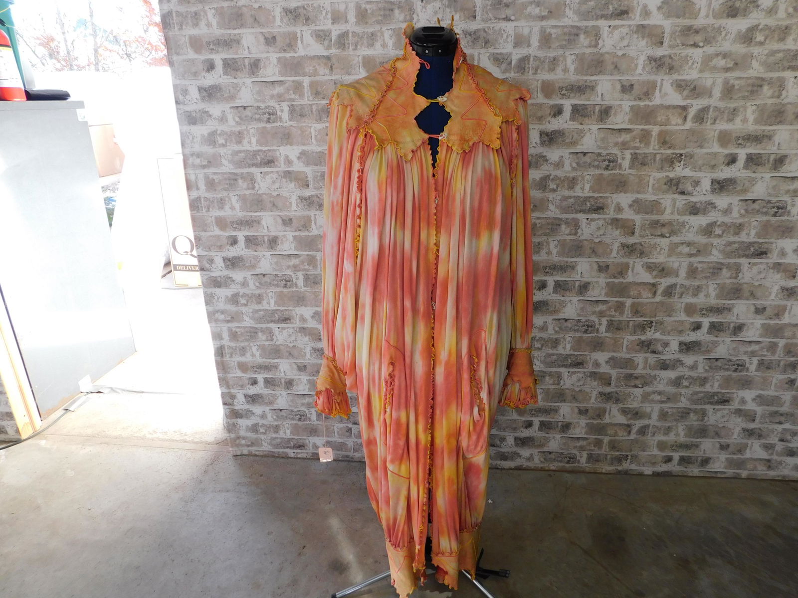 Orange and Pink Tie-Dye Jacket (1 of 5)