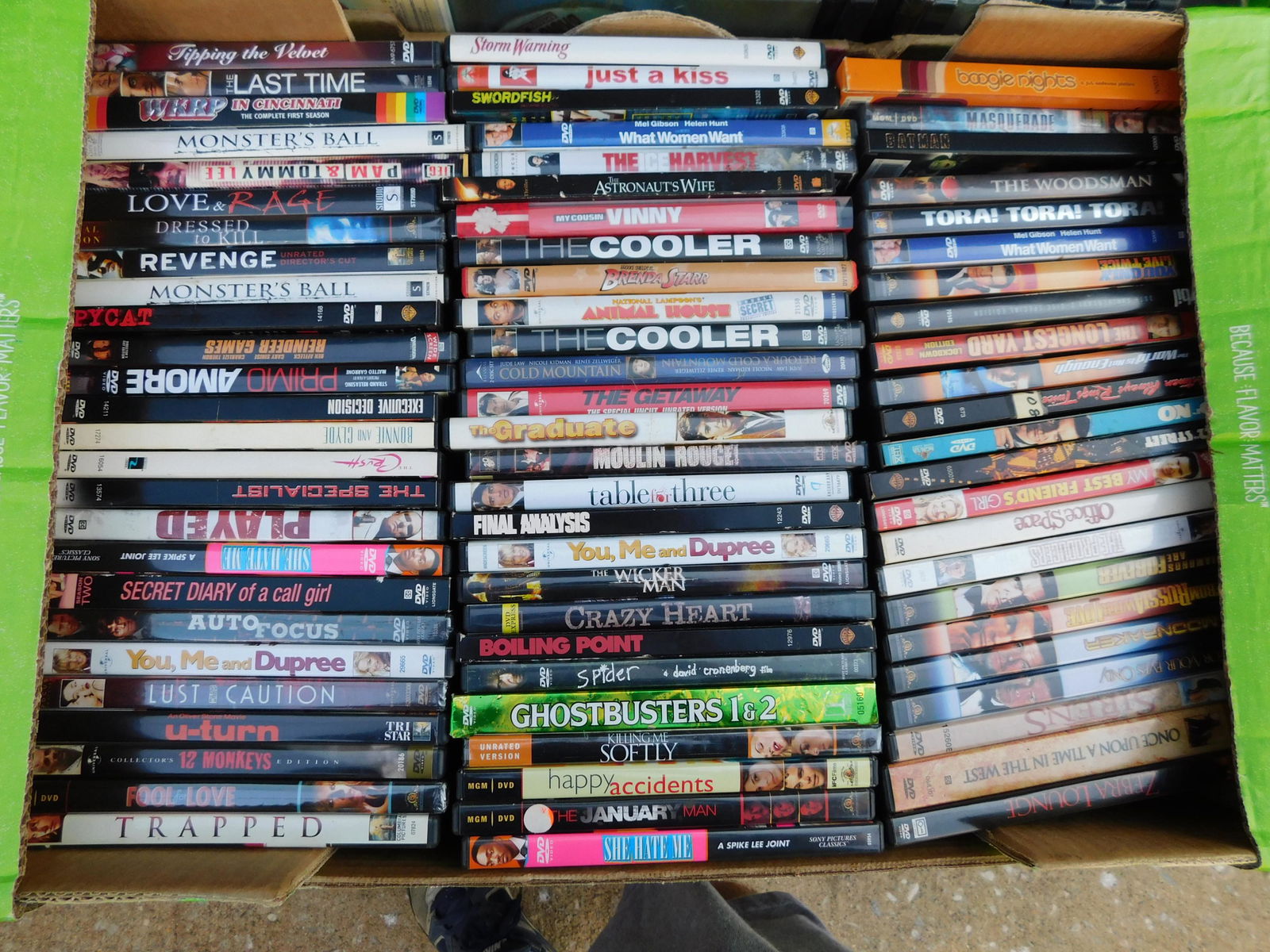 Large Lot of DVD's movies: Large Lot of DVD's movies. Mixed titles some may be factory sealed. This sale will be broadcast live on sale day with an auctioneer and caller calling full descriptions of each lot being sold, as well