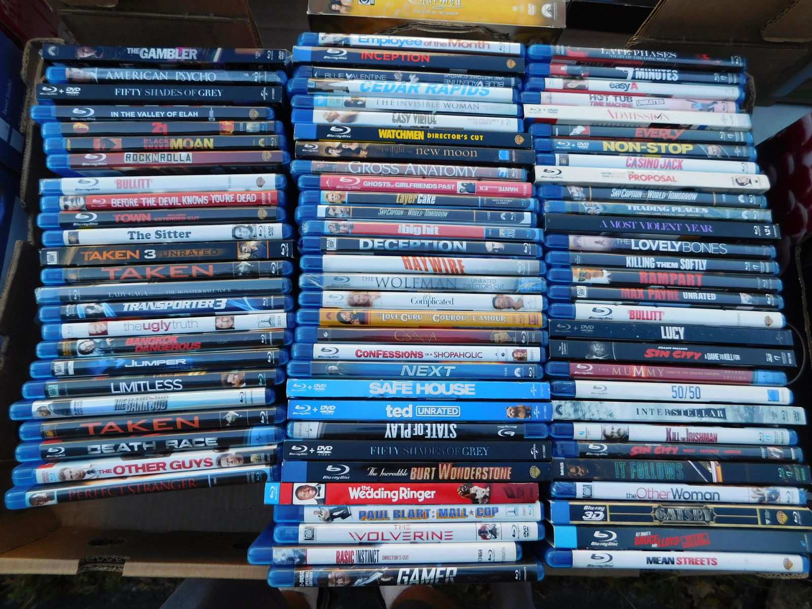 Large Lot of Blu-ray Movies (1 of 1)