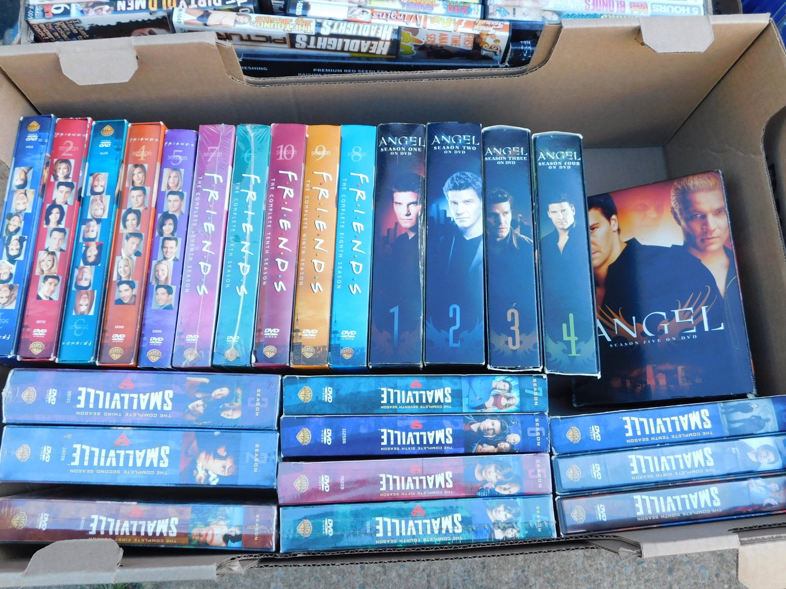 Large Lot of DVD's TV Show Seasons: Large Lot of DVD's TV Show Seasons box sets. This sale will be broadcast live on sale day with an auctioneer and caller calling full descriptions of each lot being sold, as well as video feed of each 