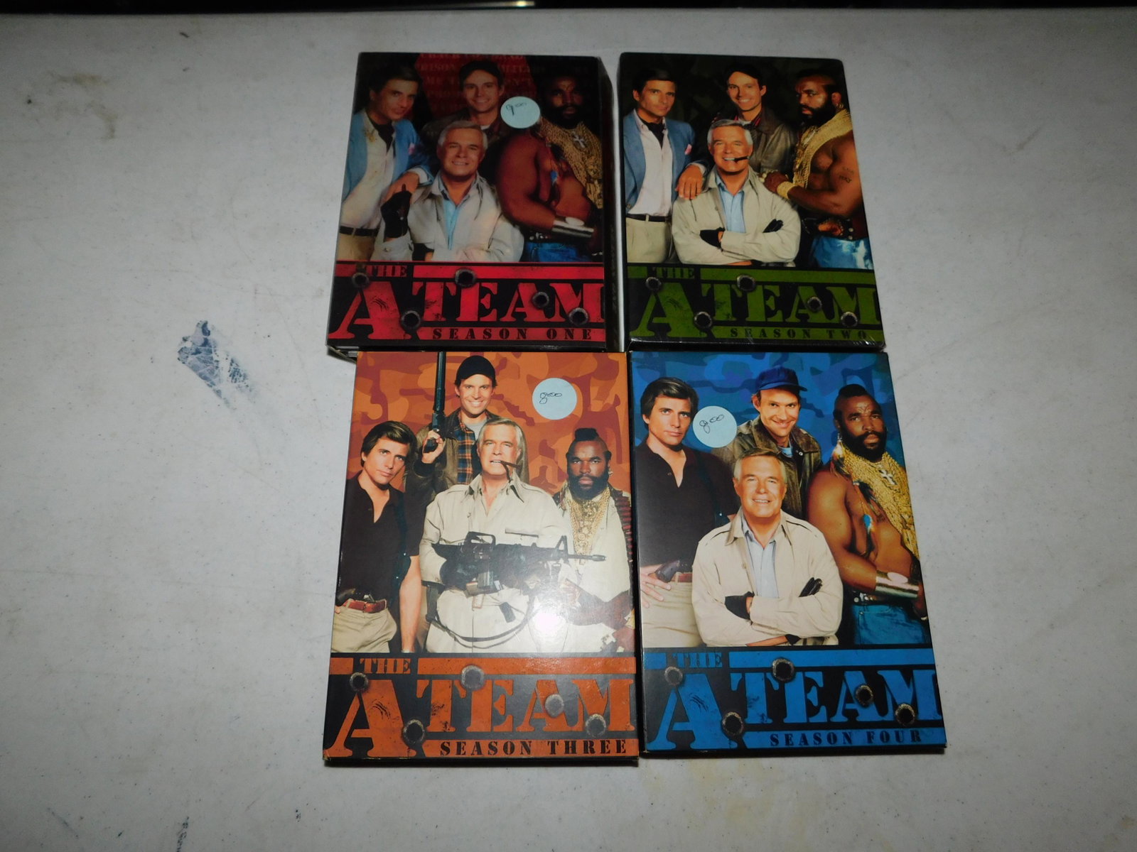 The A-team DVD set: The complete TV series The A-team DVD set. This sale will be broadcast live on sale day with an auctioneer and caller calling full descriptions of each lot being sold, as well as video feed of each lo