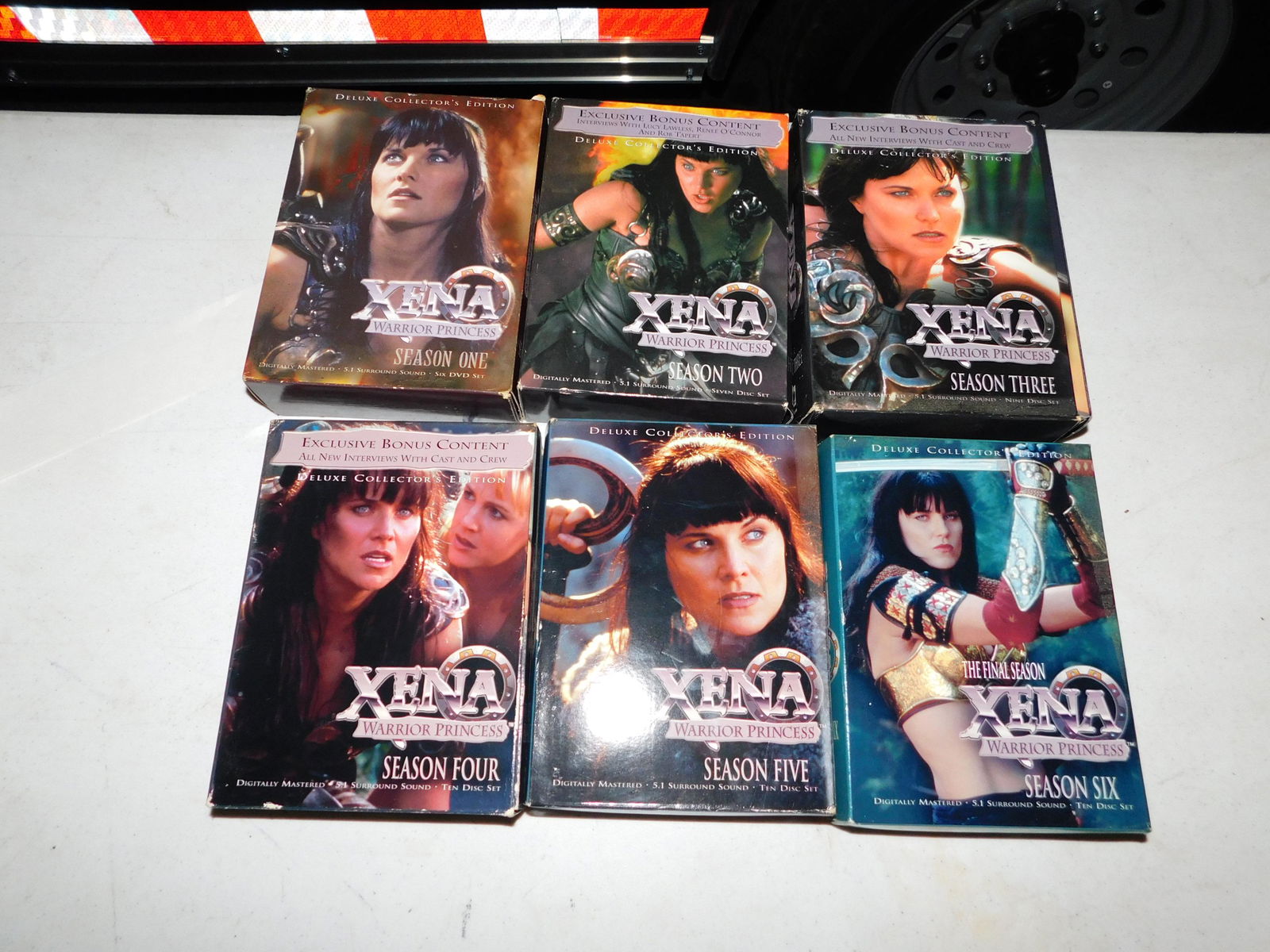 Xena Warrior Princess DVD sets (1 of 1)