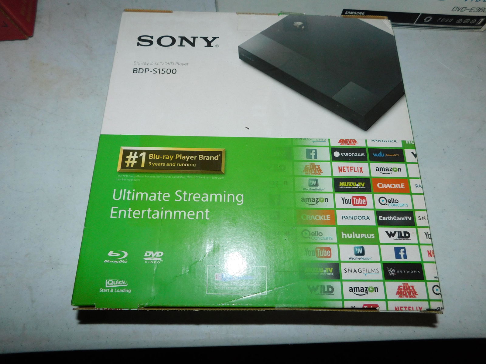 Sony Blu-ray player new in box (1 of 1)
