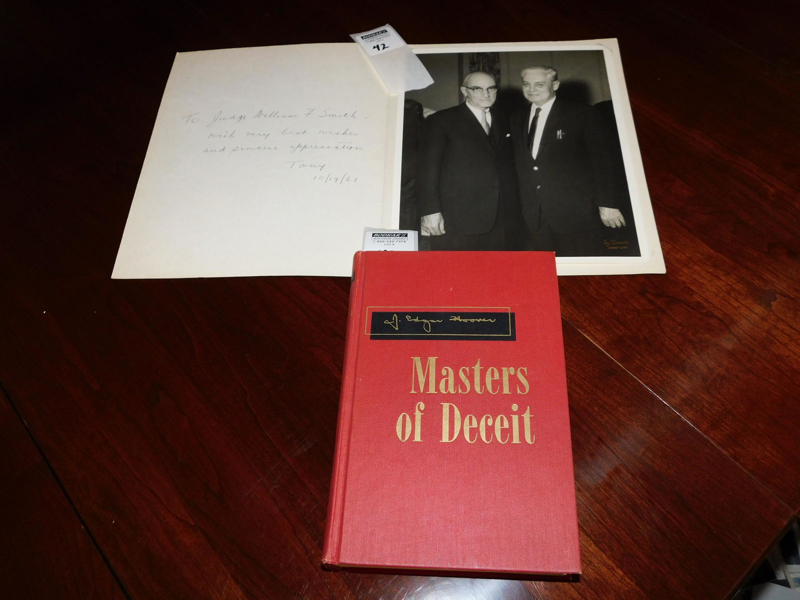 Items from Judge William F Smith (1 of 4)