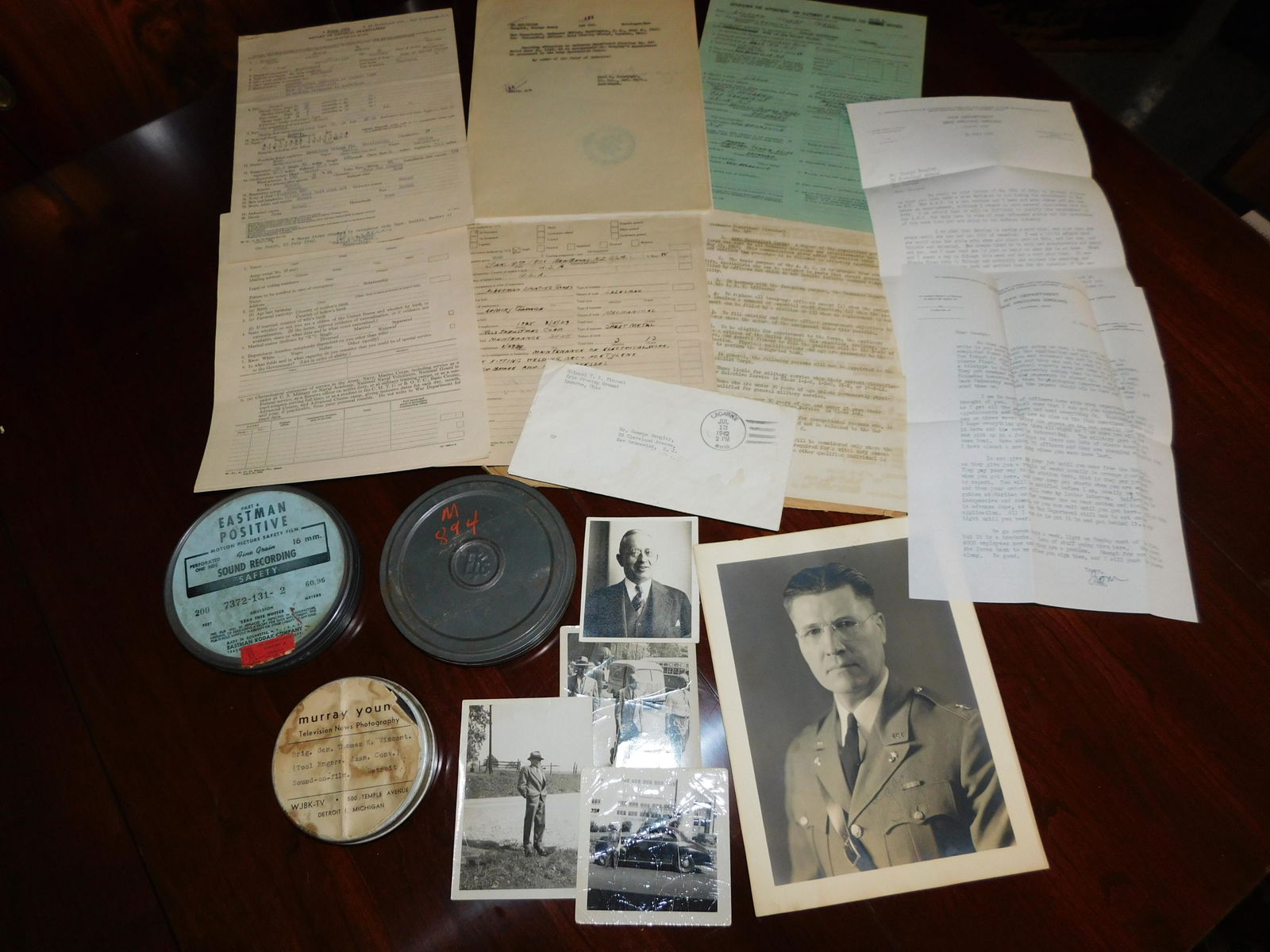Lot of items from Brig. General Thomas K Vincent (1 of 6)