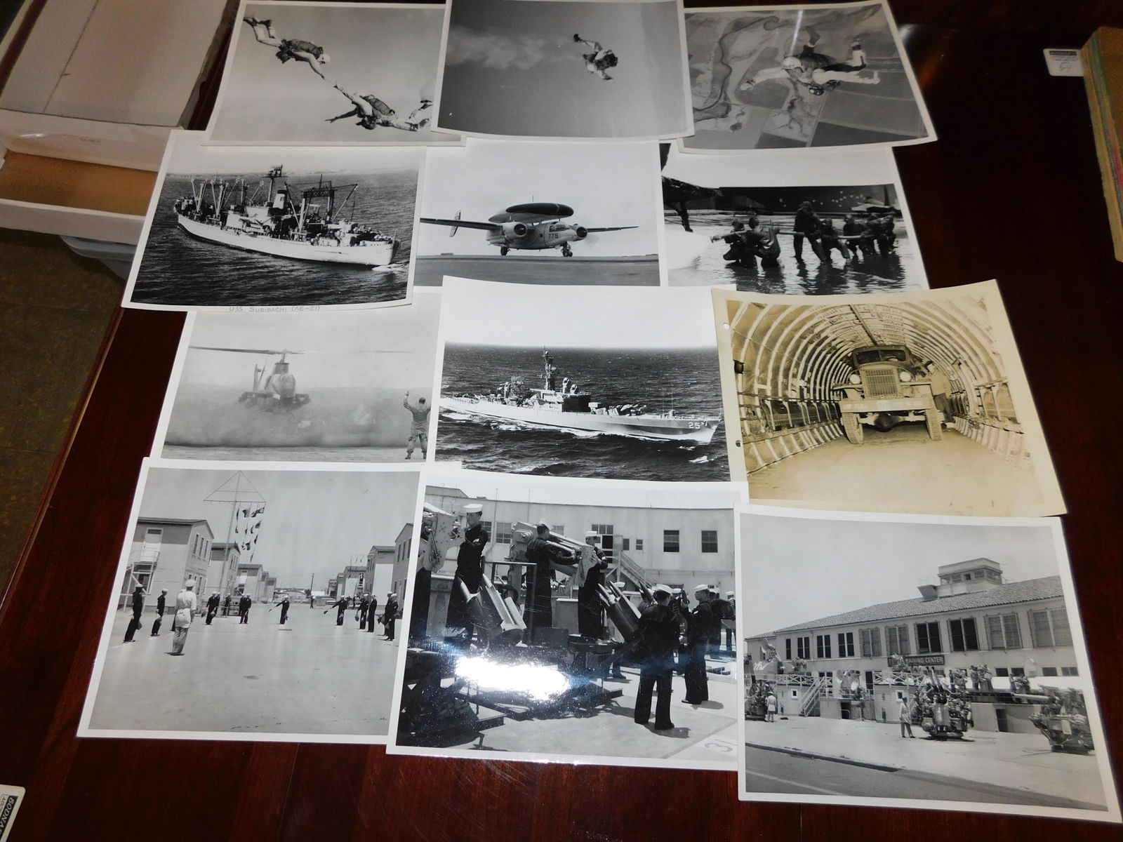 Lot of 12 US Navy Photos (1 of 5)