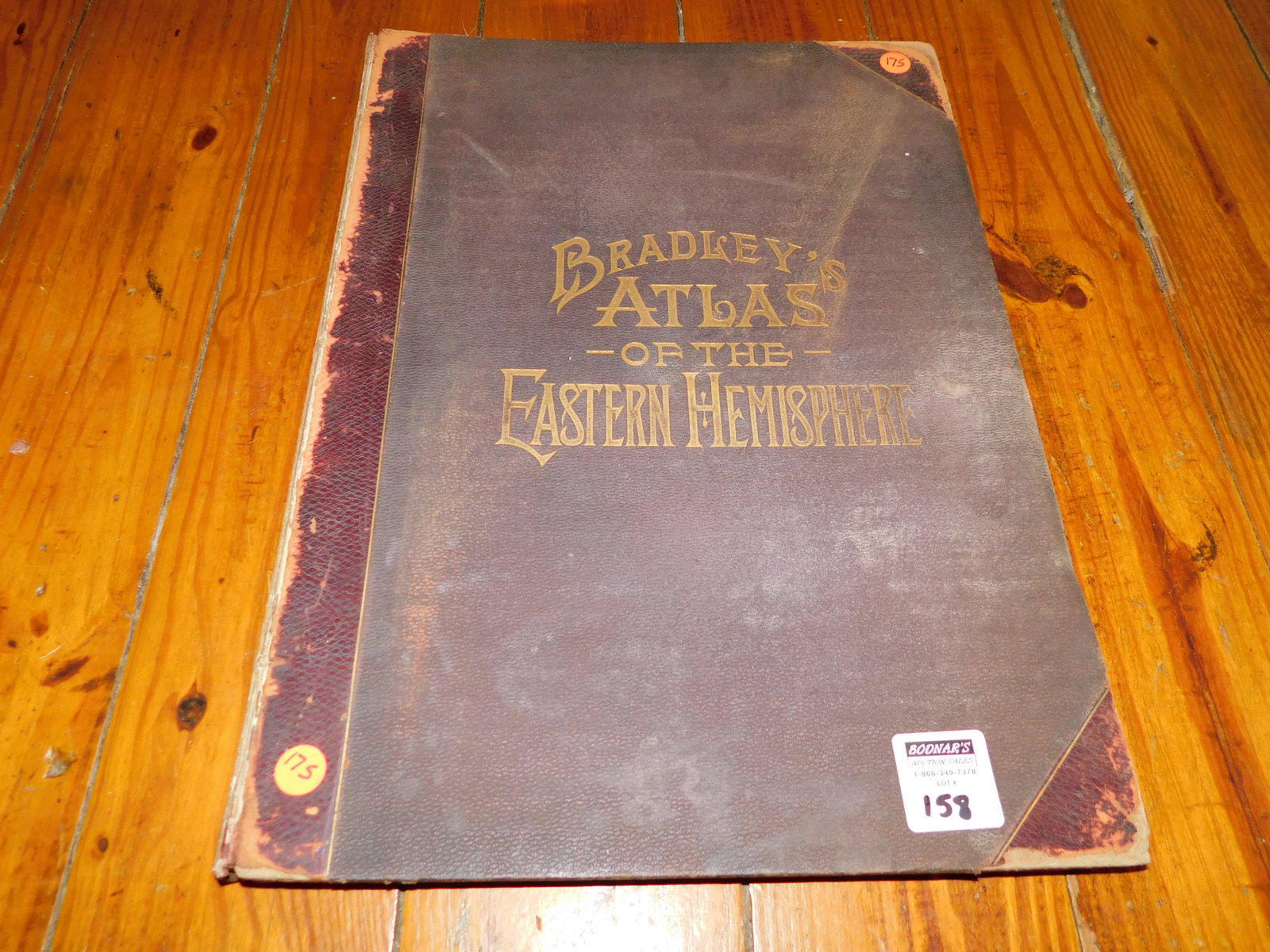 Bradley's Atlas of the Eastern Hemisphere 1887 (1 of 8)