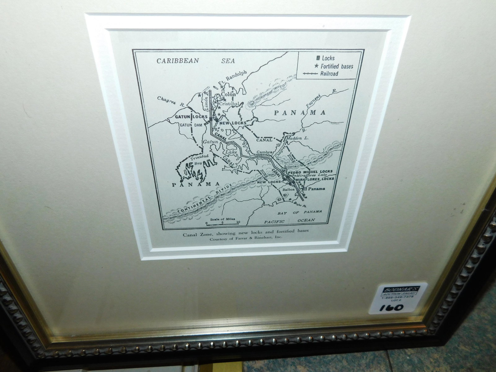 1943 Panama Canal Zone Framed Print (1 of 2)
