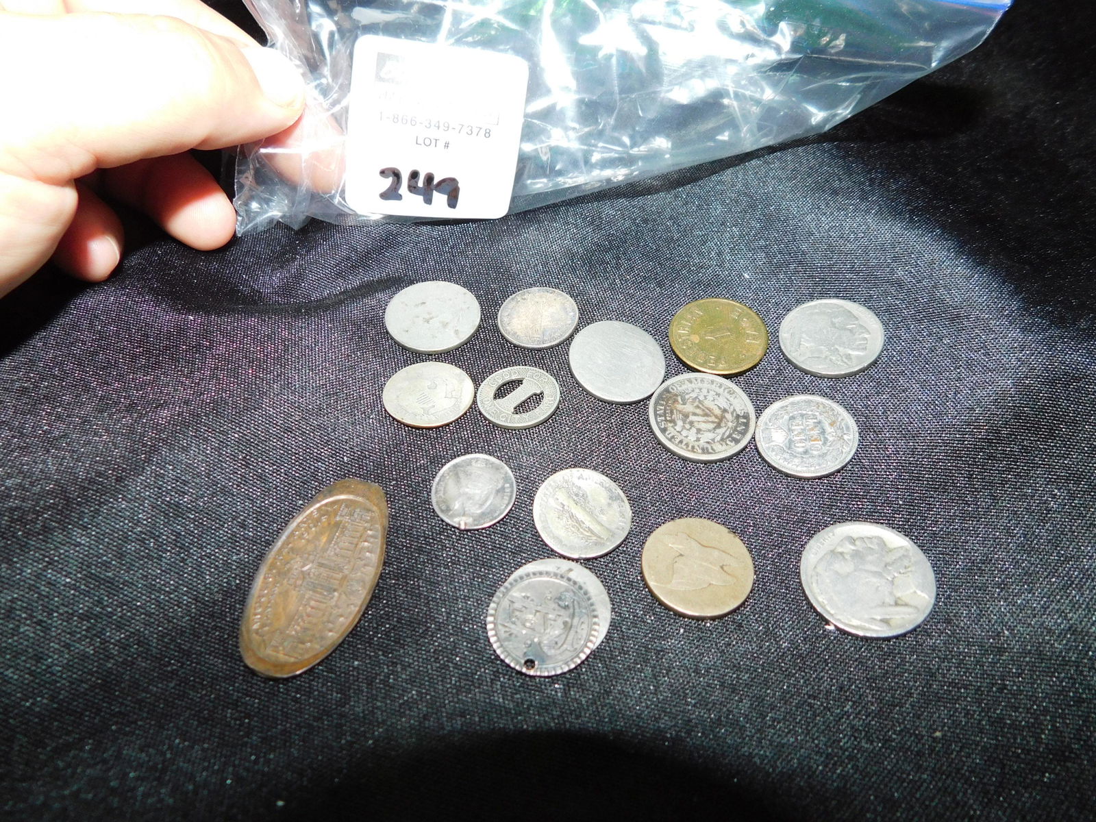 Lot of Early American Coins (1 of 1)