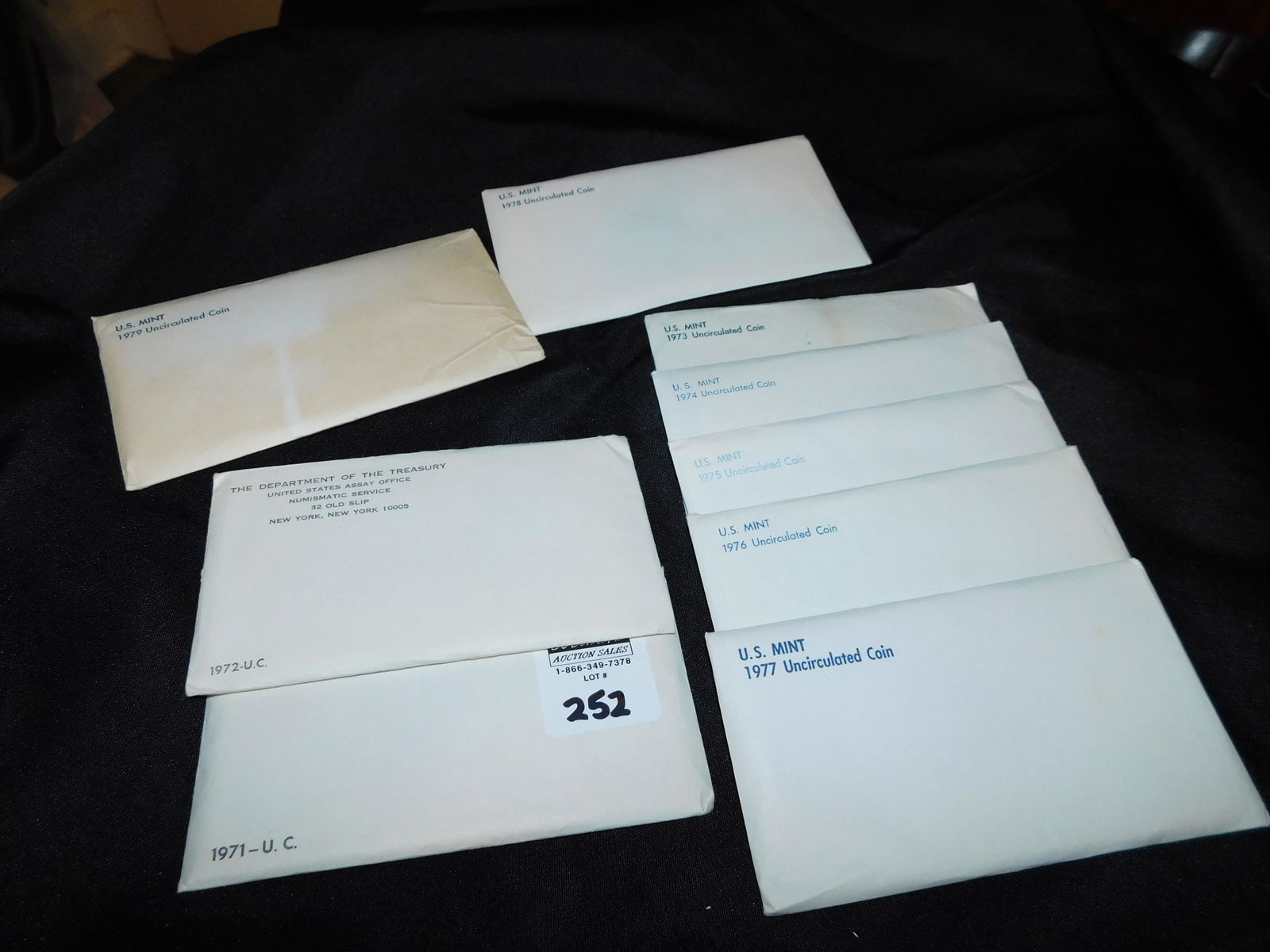 1971 - 1979 US Mint Sets (1 of 1)