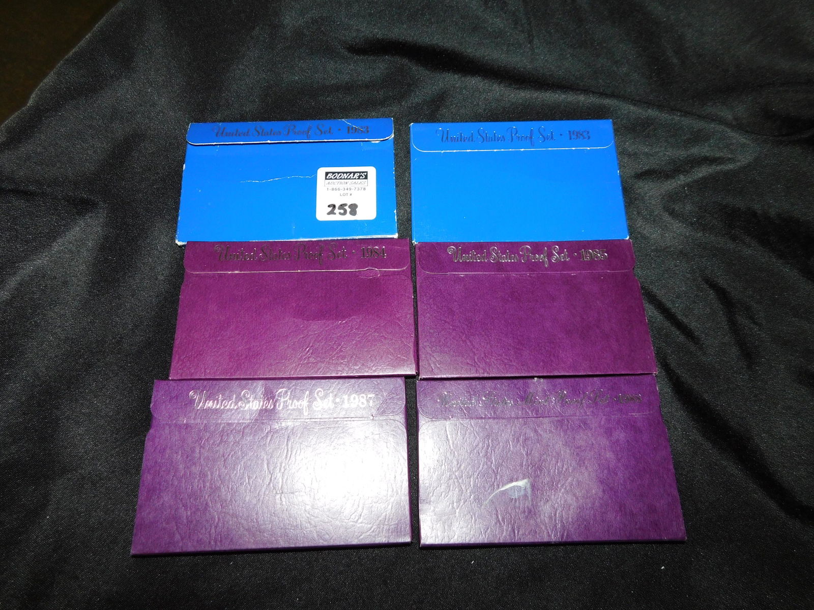 6 US Proof Sets (1 of 1)