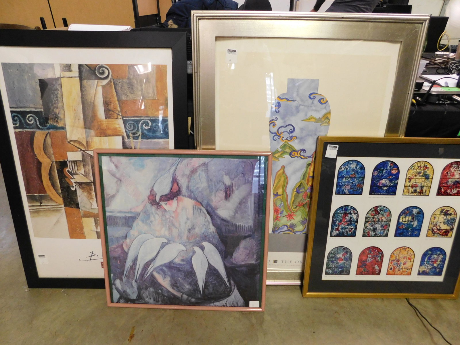 Lot of 4 Pieces of Art: Lot of 4 Pieces of Art. Prints. This sale will be broadcast live on sale day with full descriptions of each lot being sold, as well as video feed of each lot. All items MUST be paid for within 24 HOUR