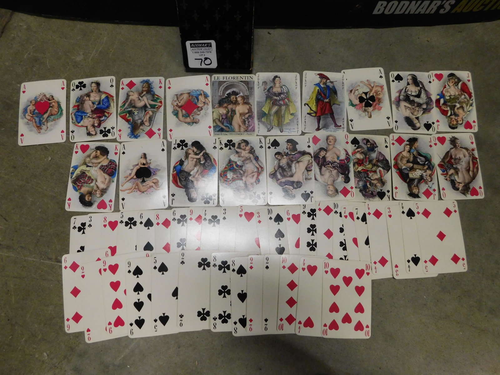 Le Florentin French Erotic Playing Cards: Deck of French Erotic Playing Cards. Le Florentin. This sale will be broadcast live on sale day with full descriptions of each lot being sold, as well as video feed of each lot. All items MUST be paid