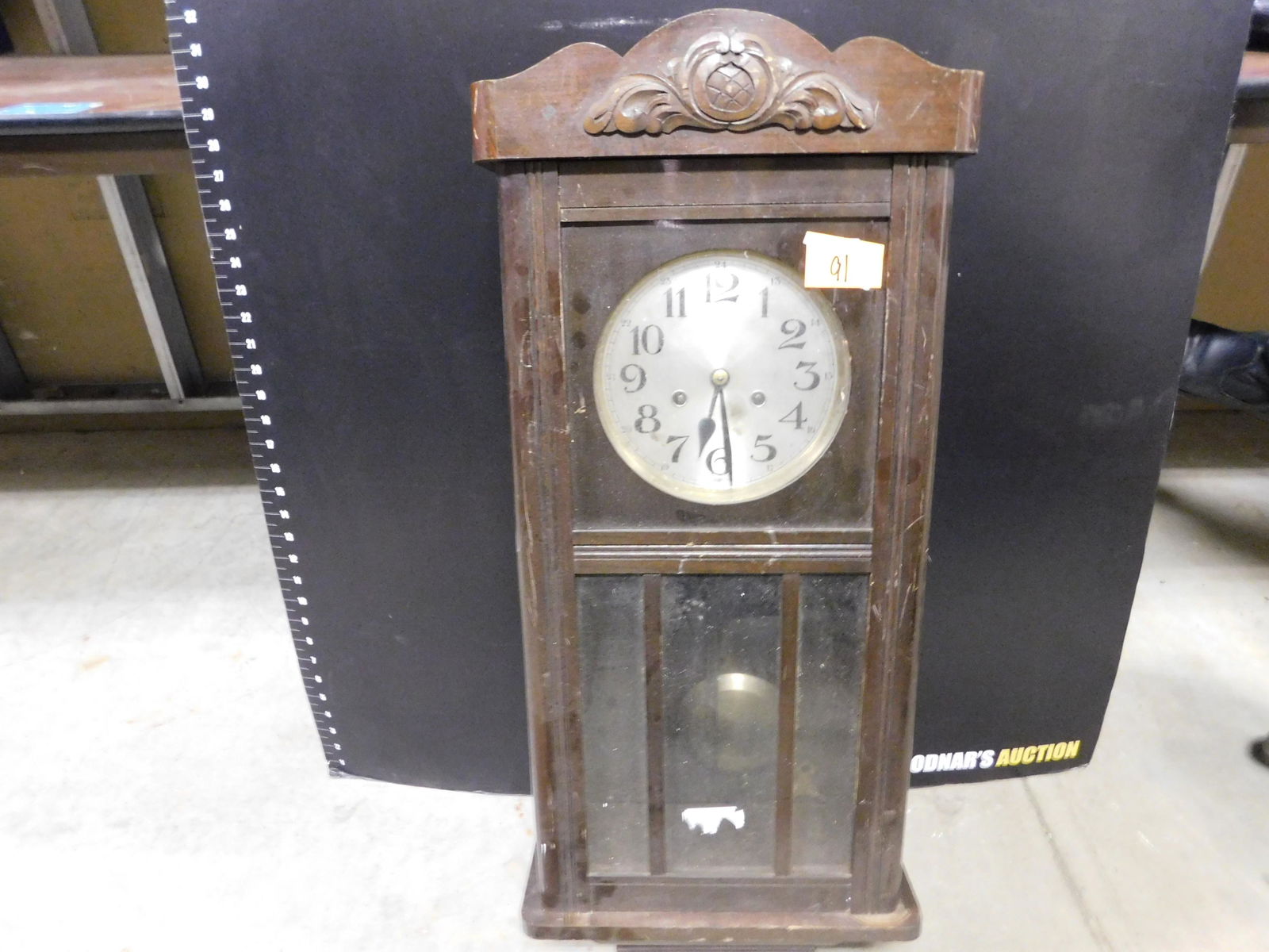 Regulator Clock: Regulator Clock. This sale will be broadcast live on sale day with full descriptions of each lot being sold, as well as video feed of each lot. All items MUST be paid for within 24 HOURS of the sale.