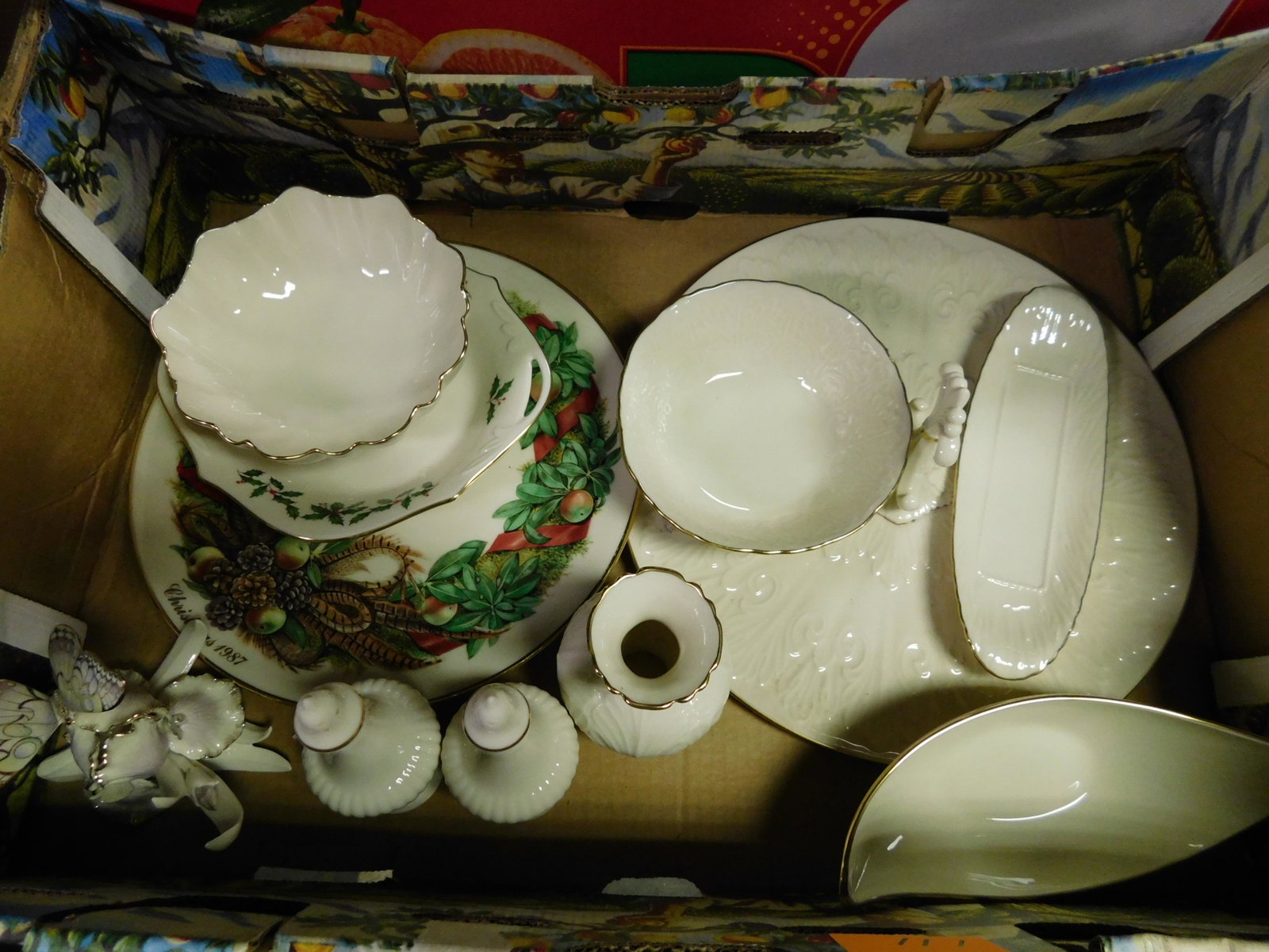Box Lot of Lenox: Box Lot of Lenox. This sale will be broadcast live on sale day with full descriptions of each lot being sold, as well as video feed of each lot. All items MUST be paid for within 24 HOURS of the sale.