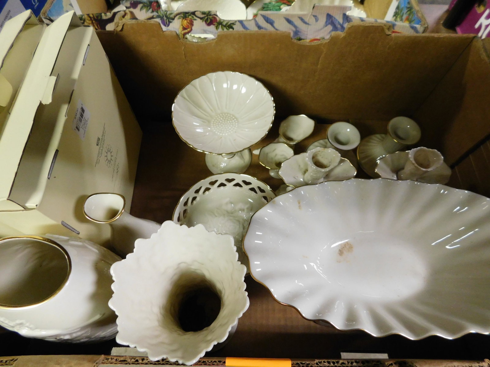 Box Lot of Lenox: Box Lot of Lenox. This sale will be broadcast live on sale day with full descriptions of each lot being sold, as well as video feed of each lot. All items MUST be paid for within 24 HOURS of the sale.
