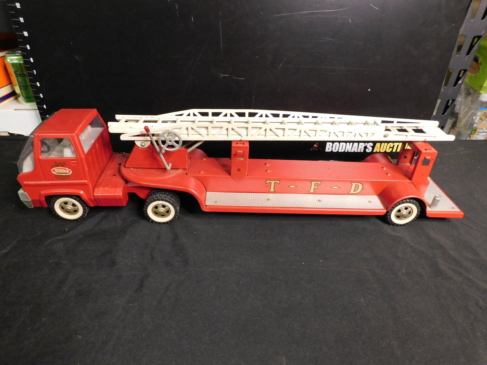 Tonka Red Fire Engine: Tonka Red Fire Engine. You are bidding at a live sale, please read the terms and conditions. We are offering contact-less pick ups at our South Brunswick location by APPOINTMENT ONLY on the Friday, Sa