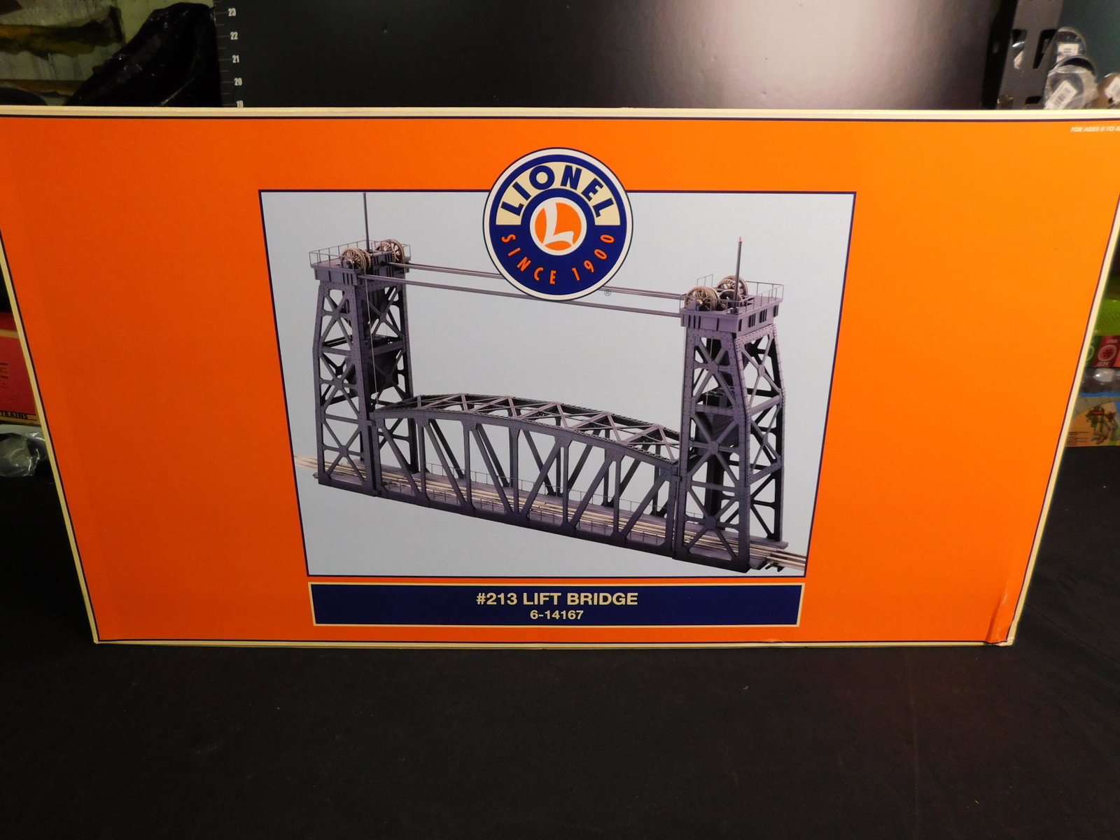 Lionel 213 Lift Bridge in Box: Lionel 213 Lift Bridge 14167. Comes in Box with Set Box. You are bidding at a live sale, please read the terms and conditions. We are offering contact-less pick ups at our South Brunswick location by 