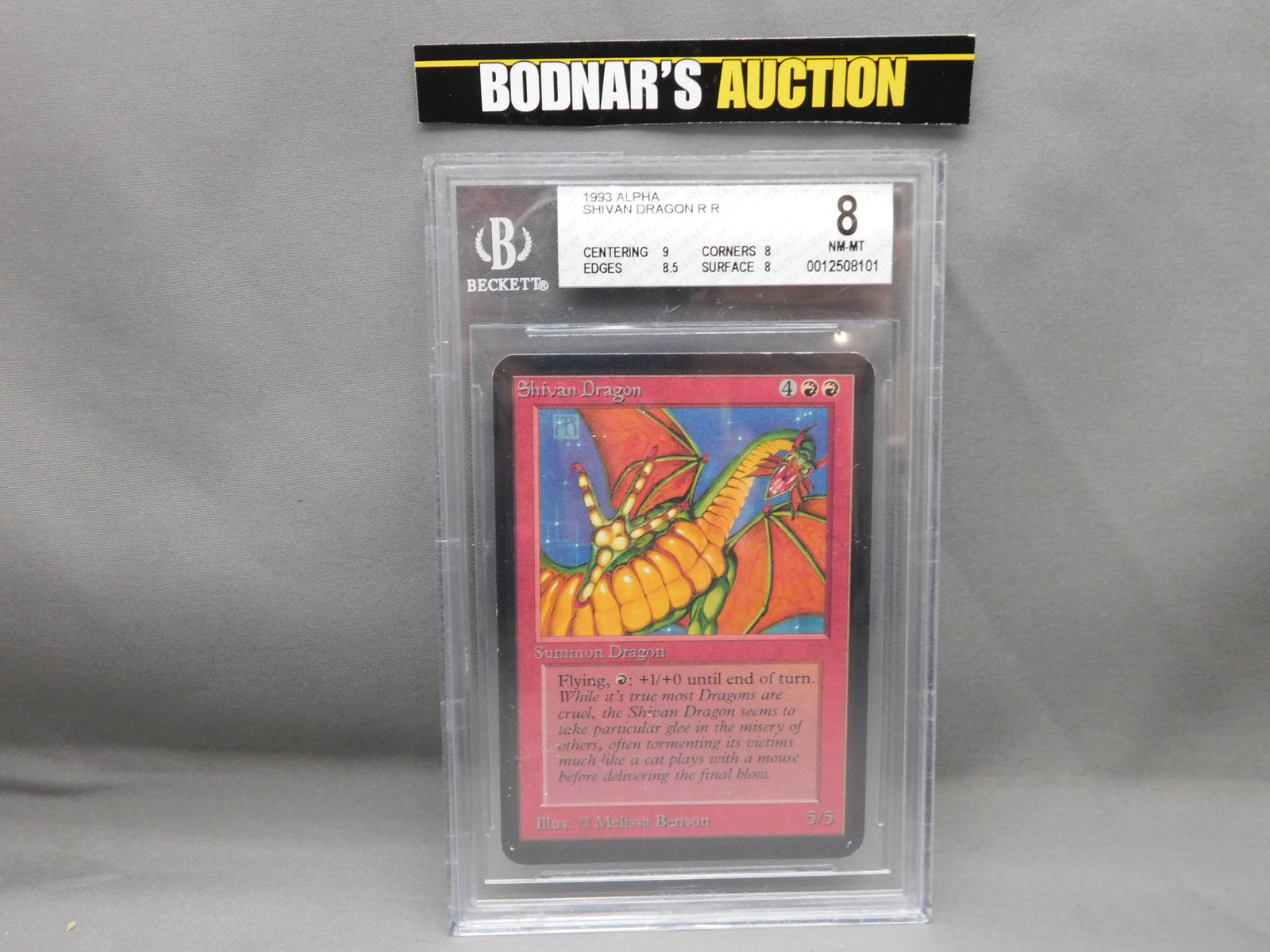 MTG Shivan Dragon 1993 Alpha - BGS Graded (1 of 3)