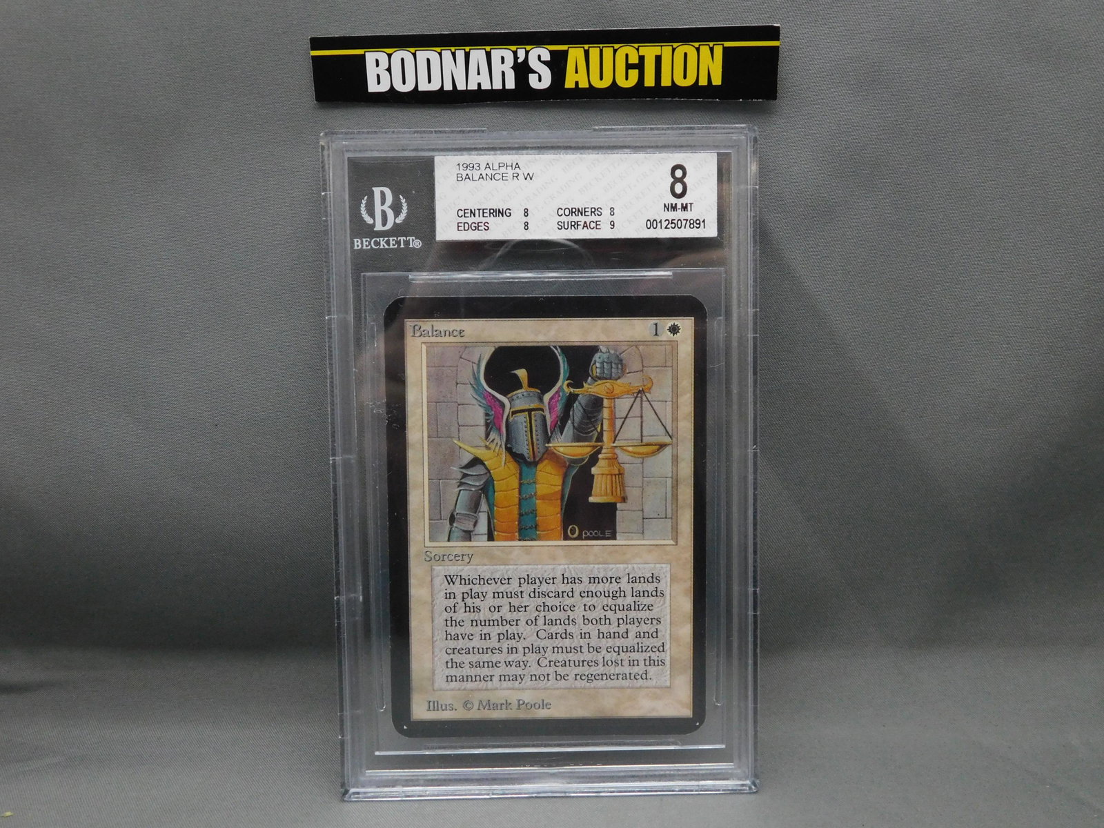 MTG Balance 1993 Alpha - BGS Graded (1 of 3)