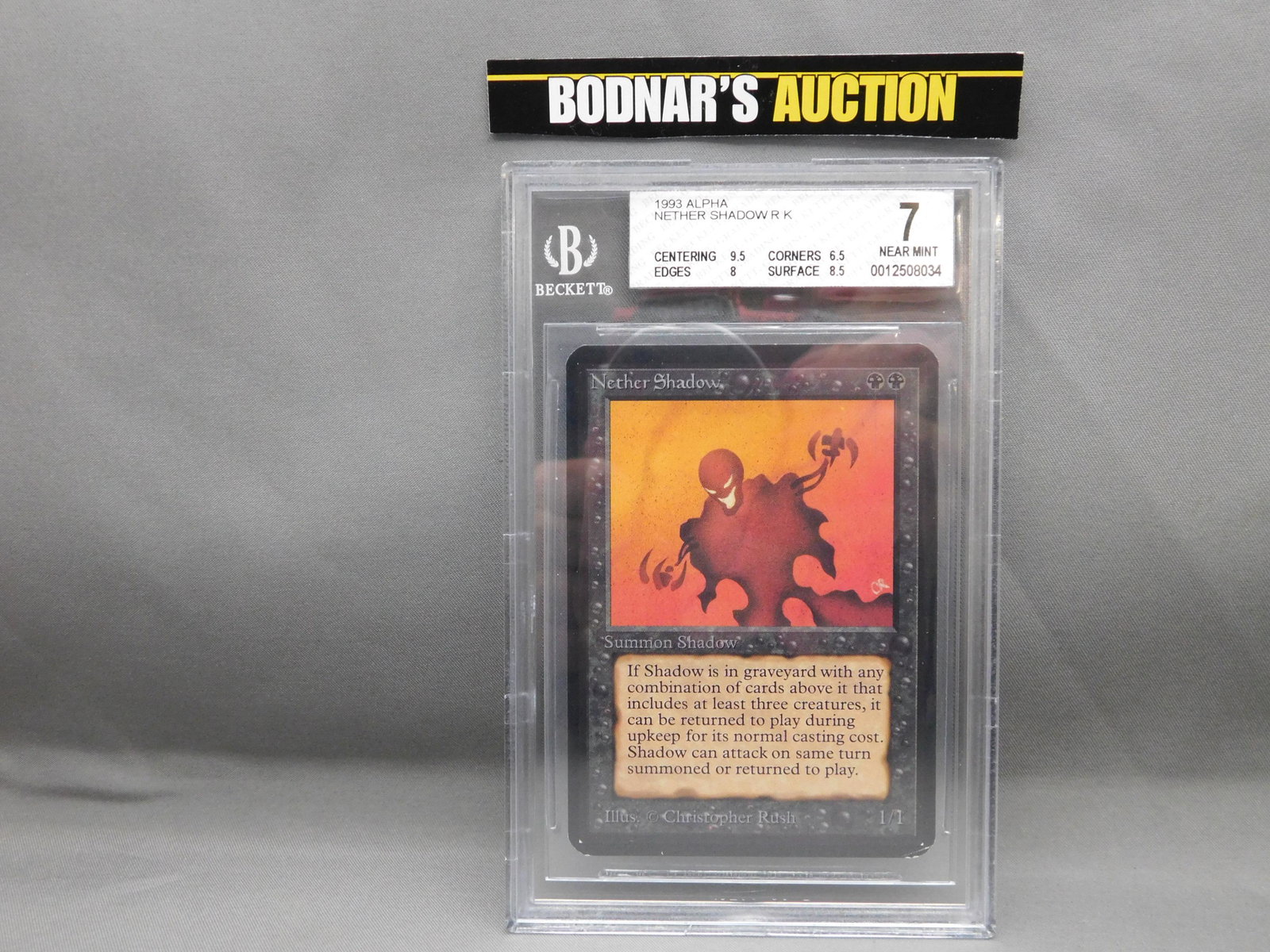 MTG Nether Shadow 1993 Alpha - BGS Graded (1 of 3)