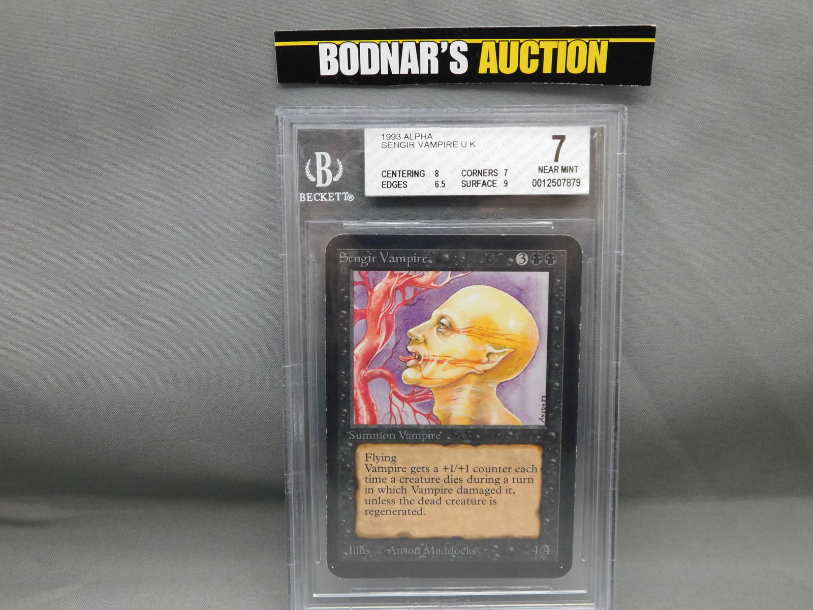MTG Sengir Vampire 1993 Alpha - BGS Graded (1 of 3)