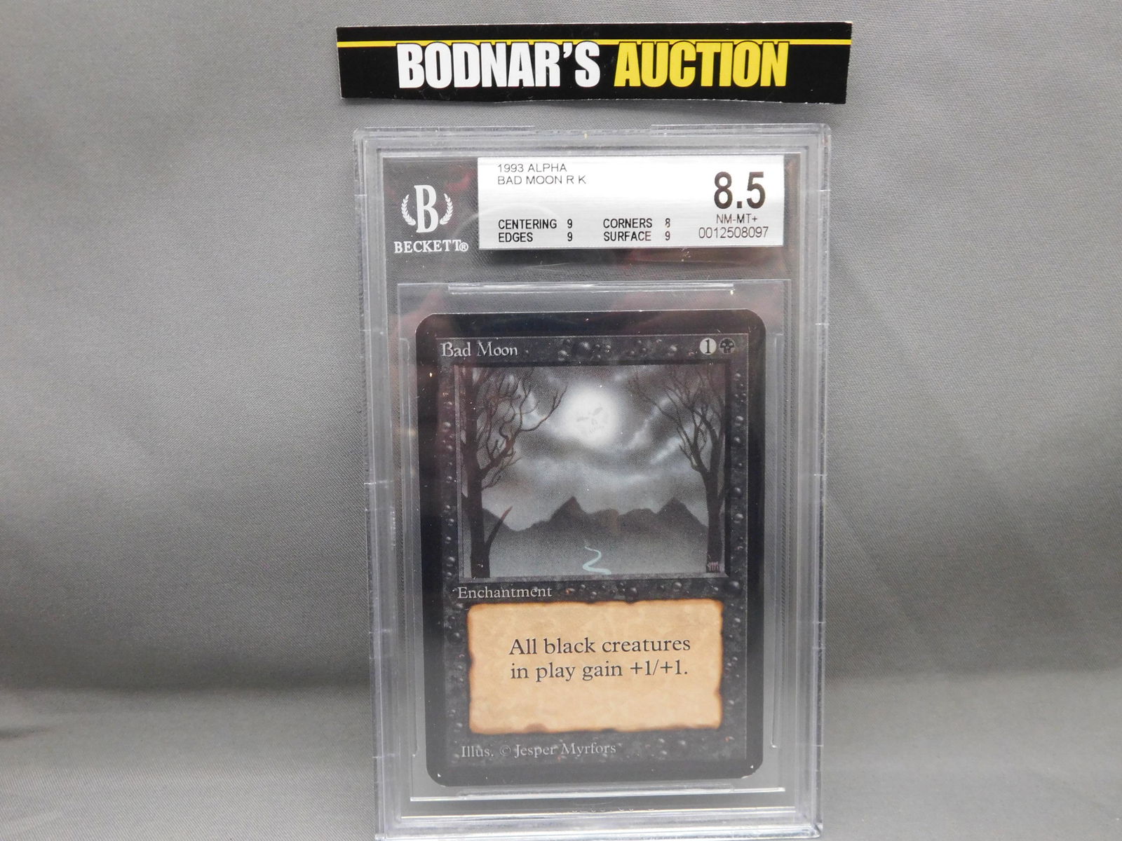 MTG Bad Moon 1993 Alpha - BGS Graded (1 of 3)