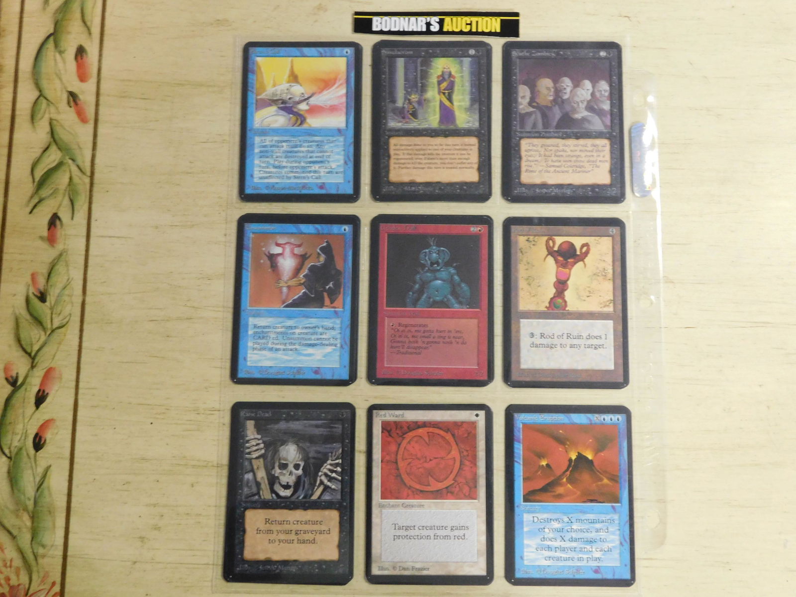 Lot of 9 MTG Alpha Set Cards - 1997 (1 of 4)