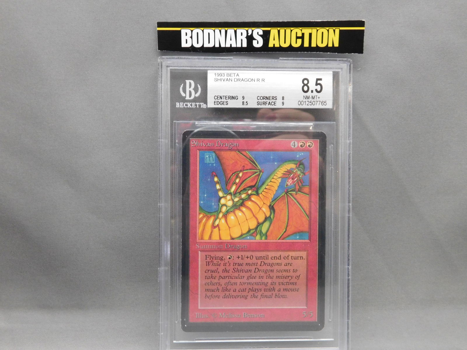 MTG Shivan Dragon 1993 Beta - BGS Graded (1 of 3)