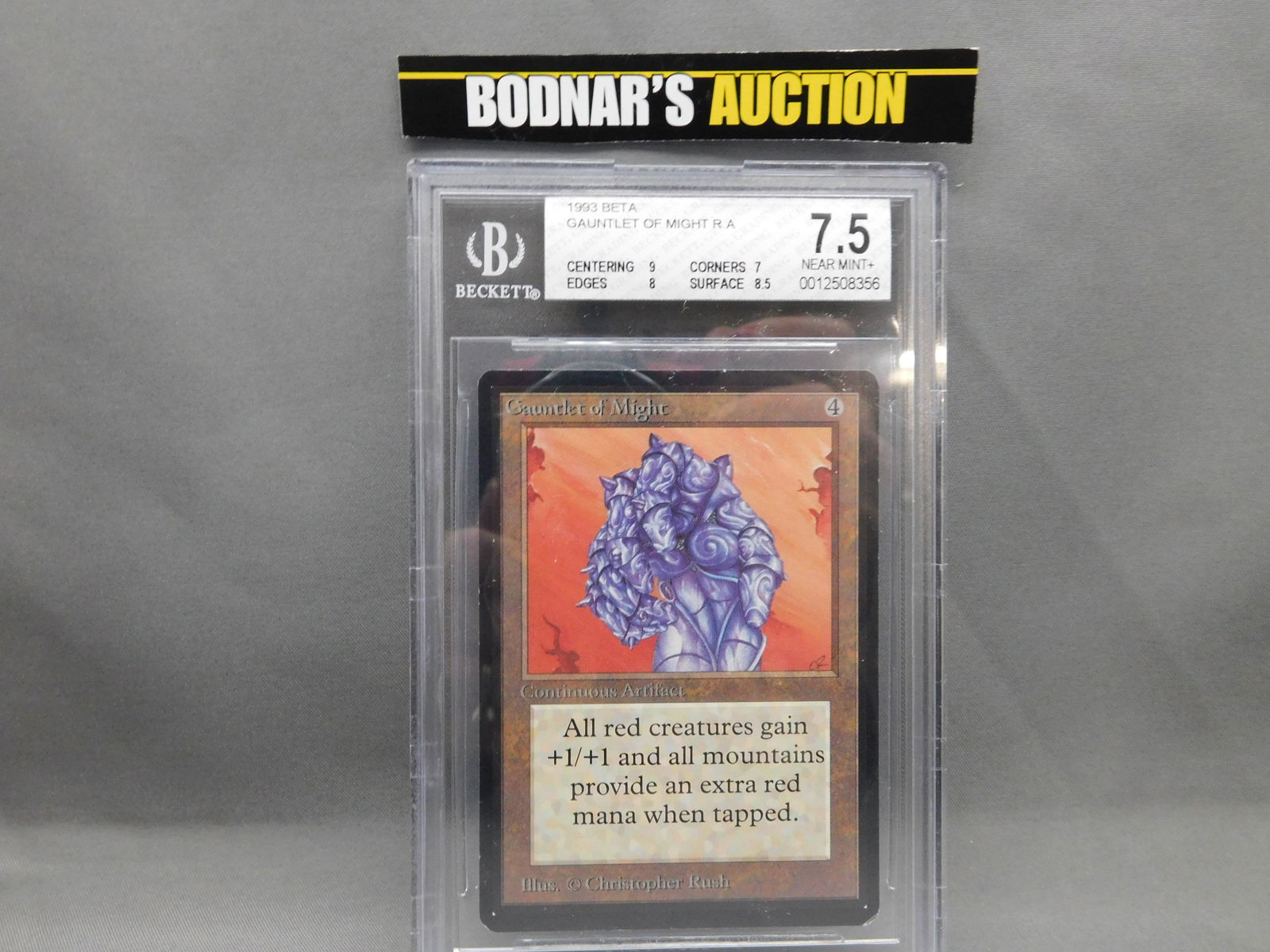 MTG Gauntlet of Might 1993 Beta - BGS Graded (1 of 3)