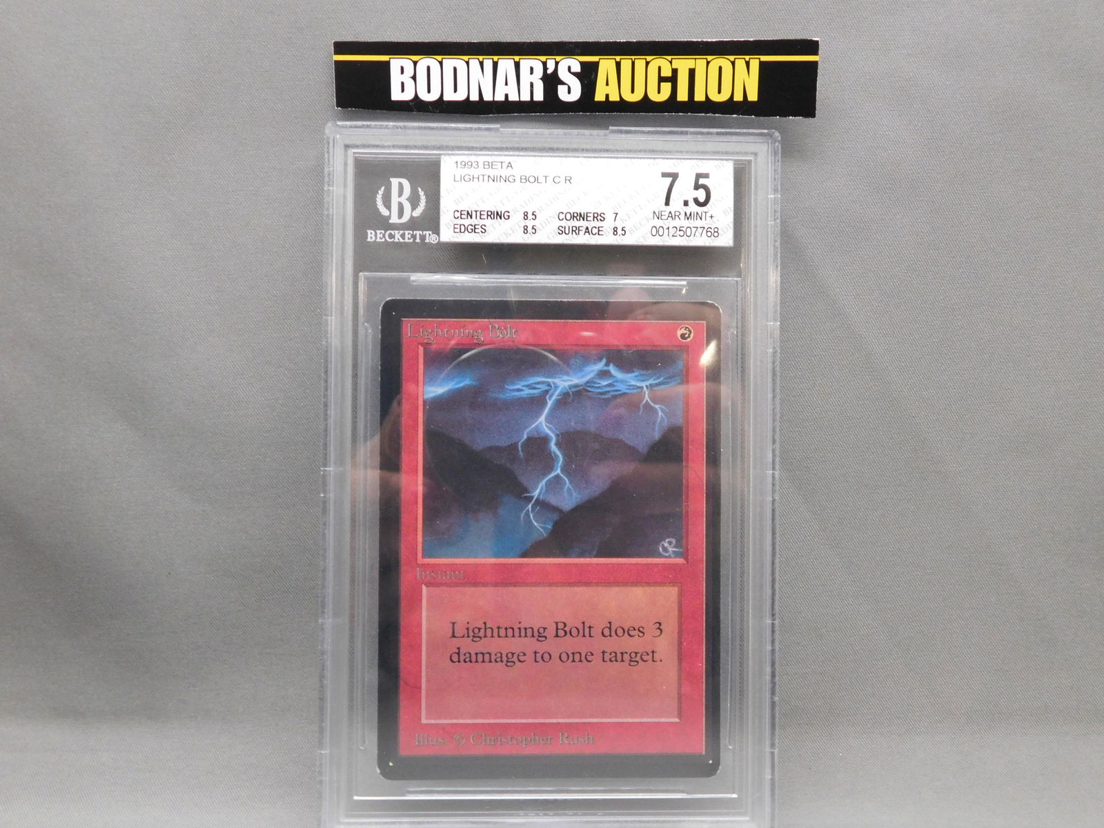 MTG Lightning Bolt 1993 Beta - BGS Graded (1 of 3)
