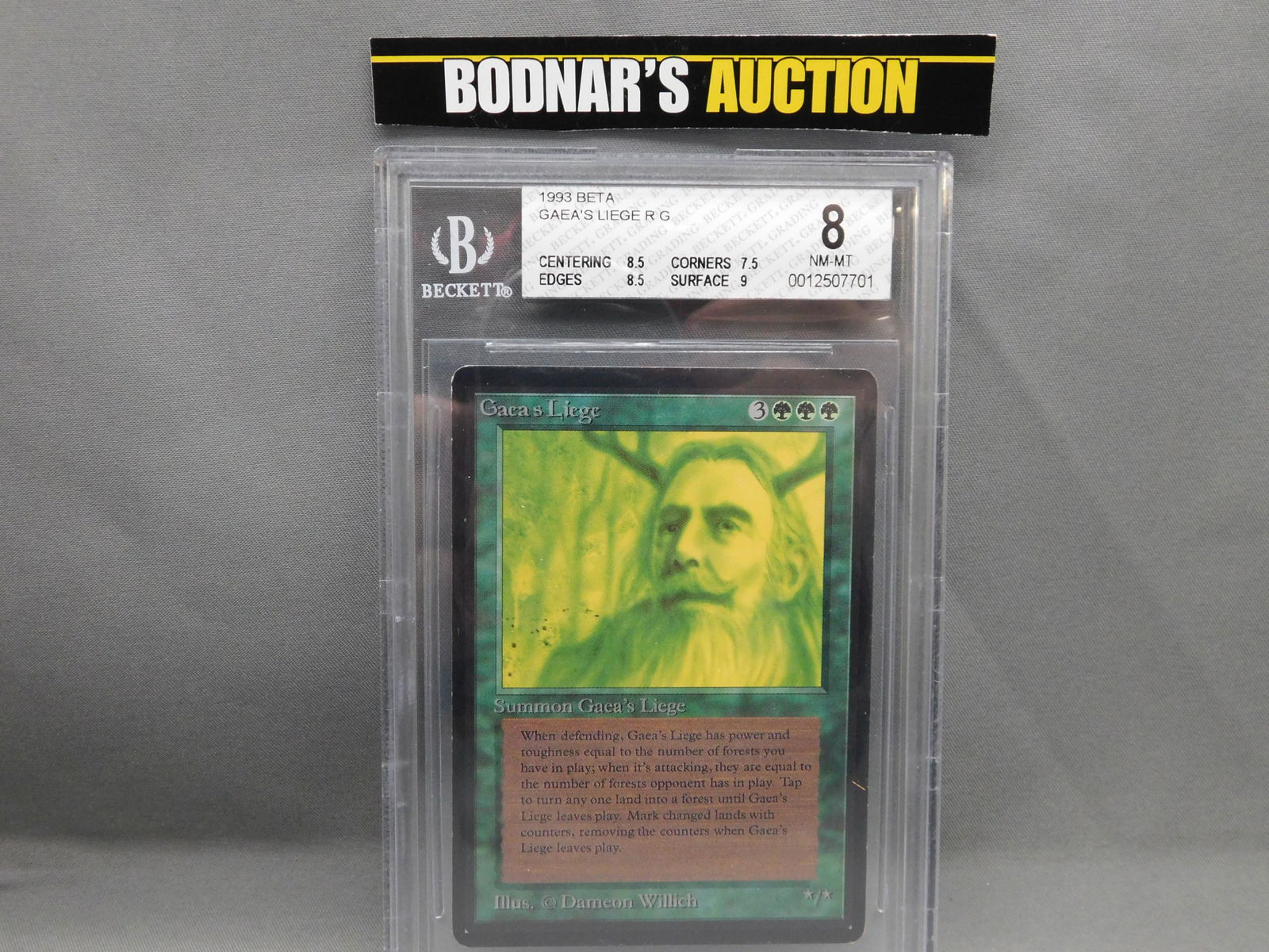 MTG Gaea's Liege 1993 Beta - BGS Graded (1 of 3)