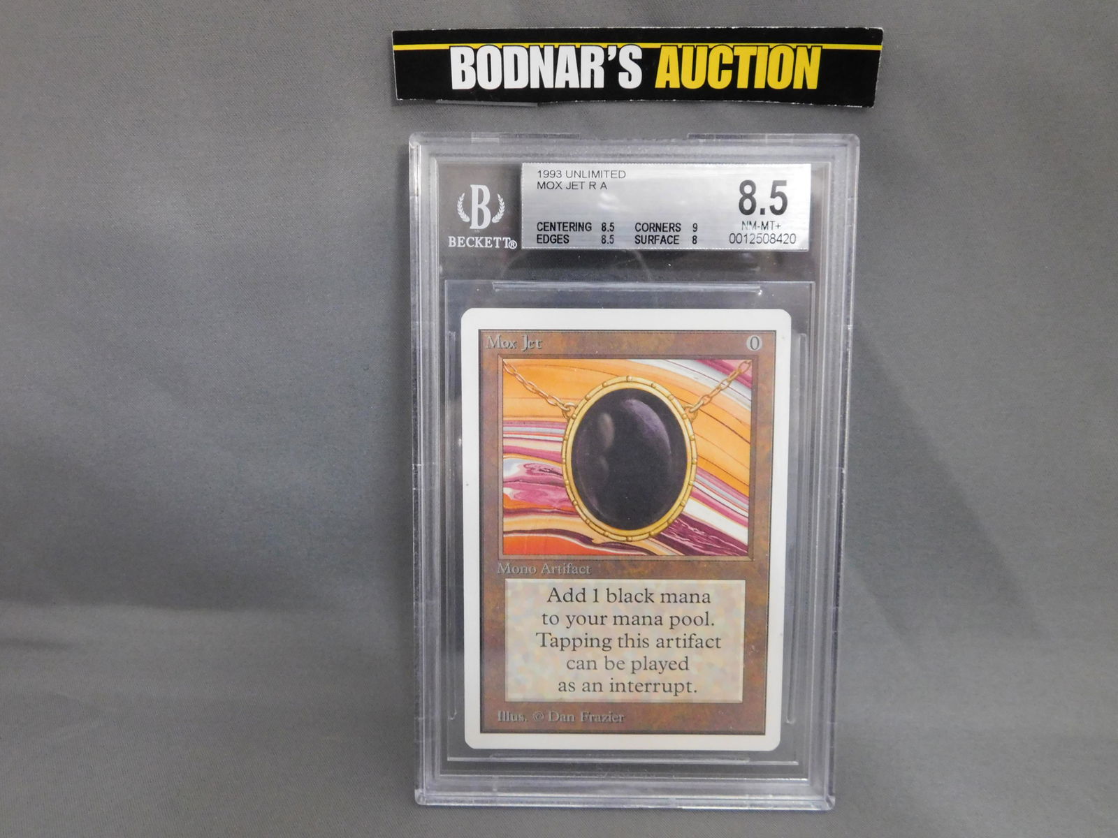 マジック：ザ・ギャザリング Mox Jet Unlimited MOX SAPPHIRE (PSA GRADED 10 #30299637) Unlimited 2ED Magic