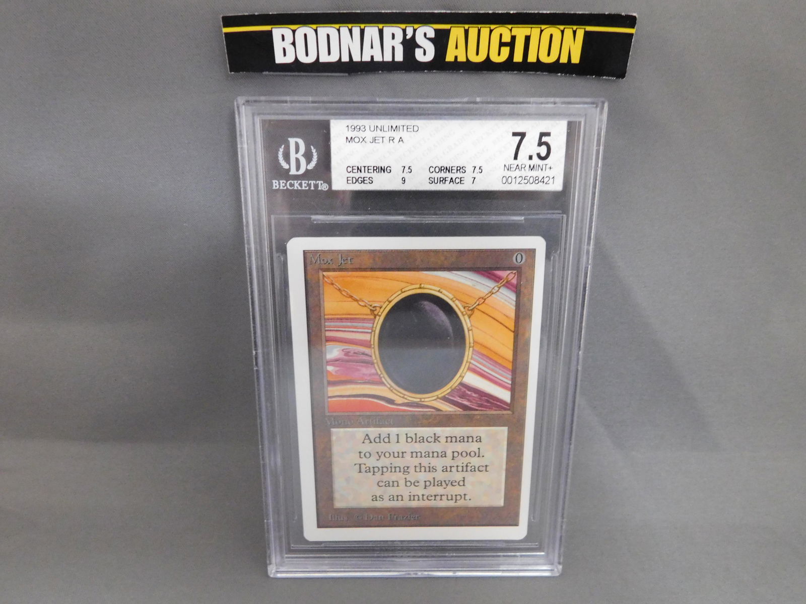 MTG Mox Jet 1993 Unlimited - BGS Graded (1 of 3)