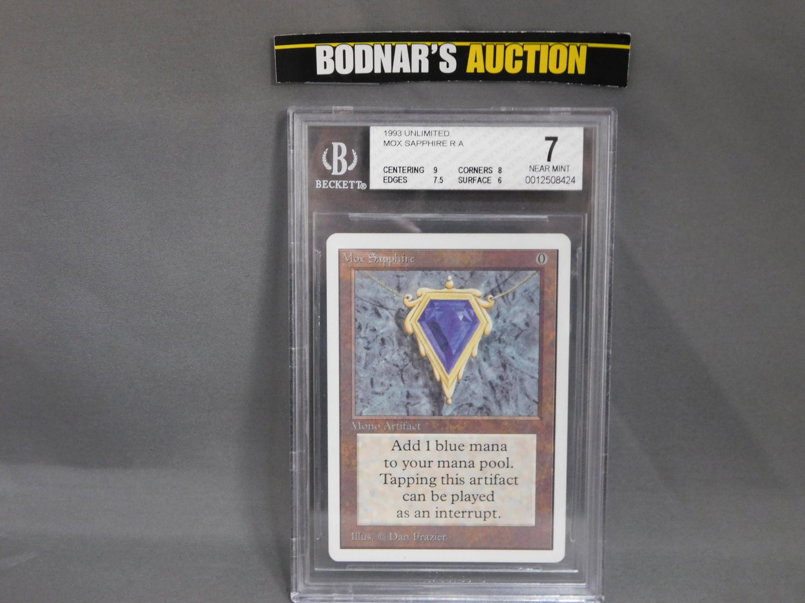 MTG Mox Sapphire 1993 Unlimited - BGS Graded (1 of 3)