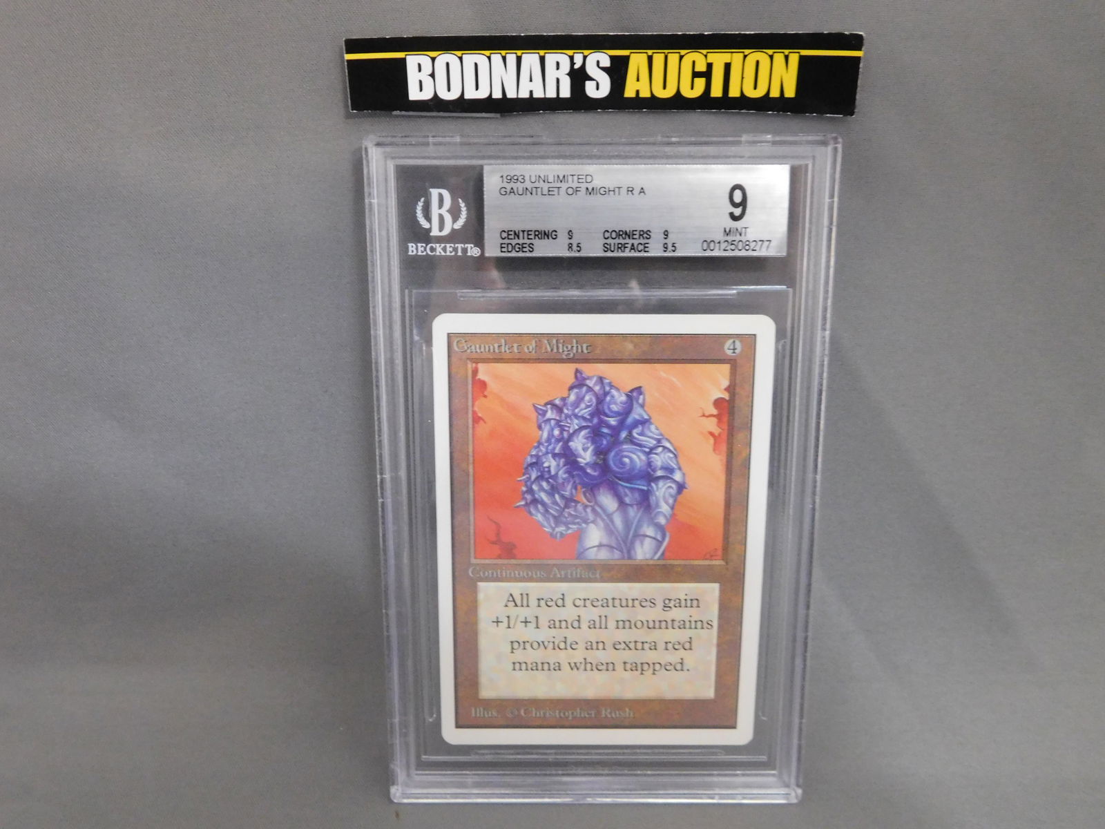 MTG Gauntlet of Might 1993 Unlimited - BGS Graded (1 of 3)