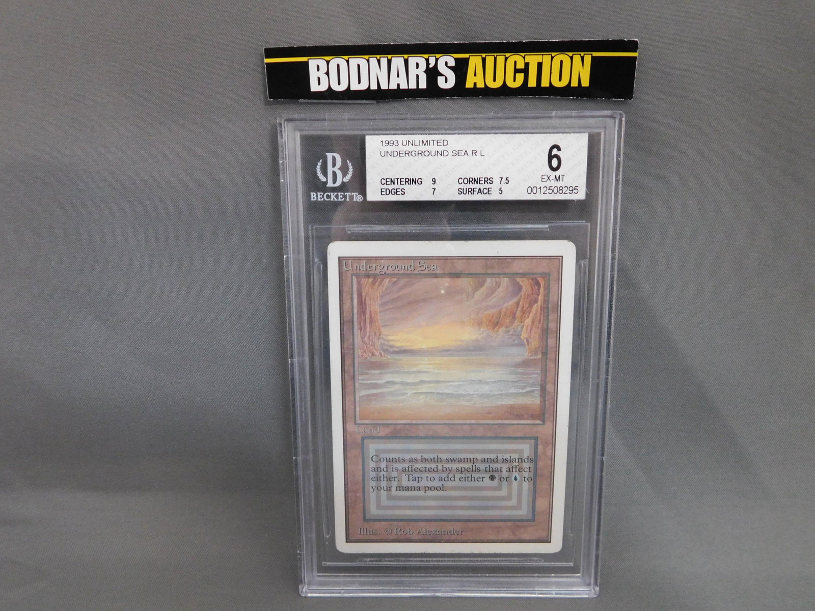 MTG Underground Sea 1993 Unlimited - BGS Graded (1 of 3)